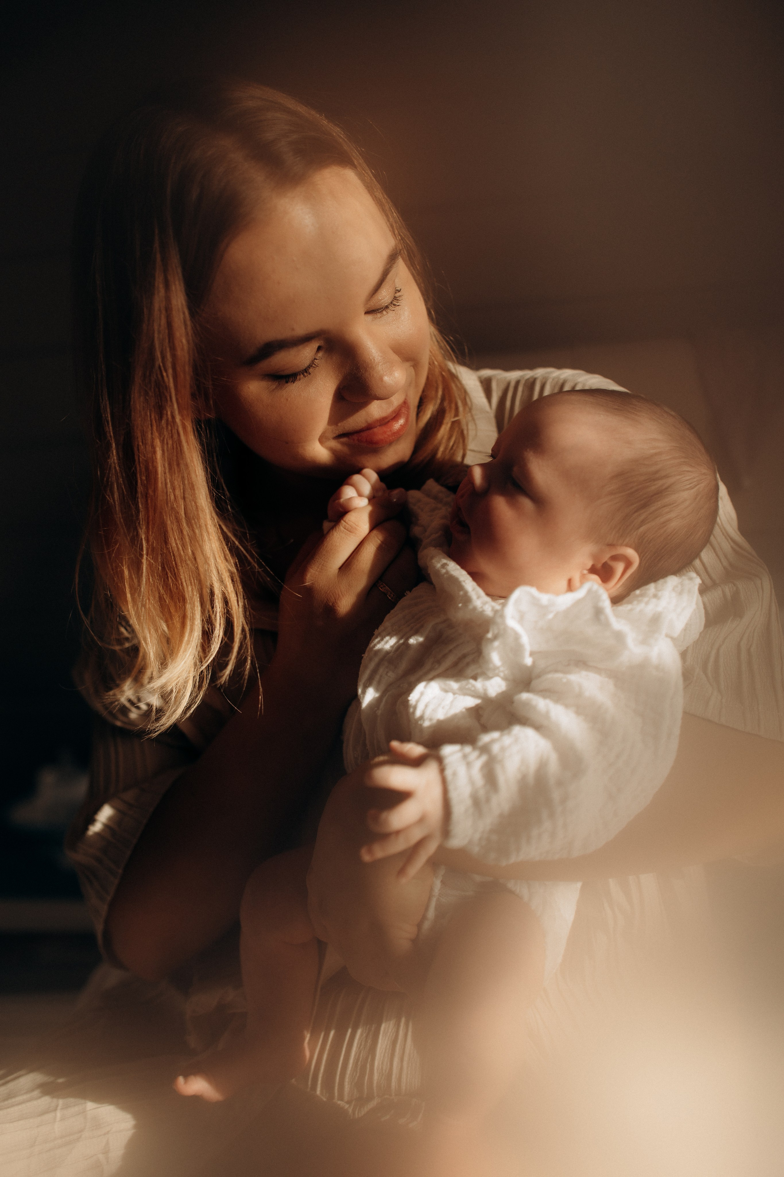 Крошки Соня и Василиса. Семейный фотограф в Москве и Люберцах Юлия Гуськова