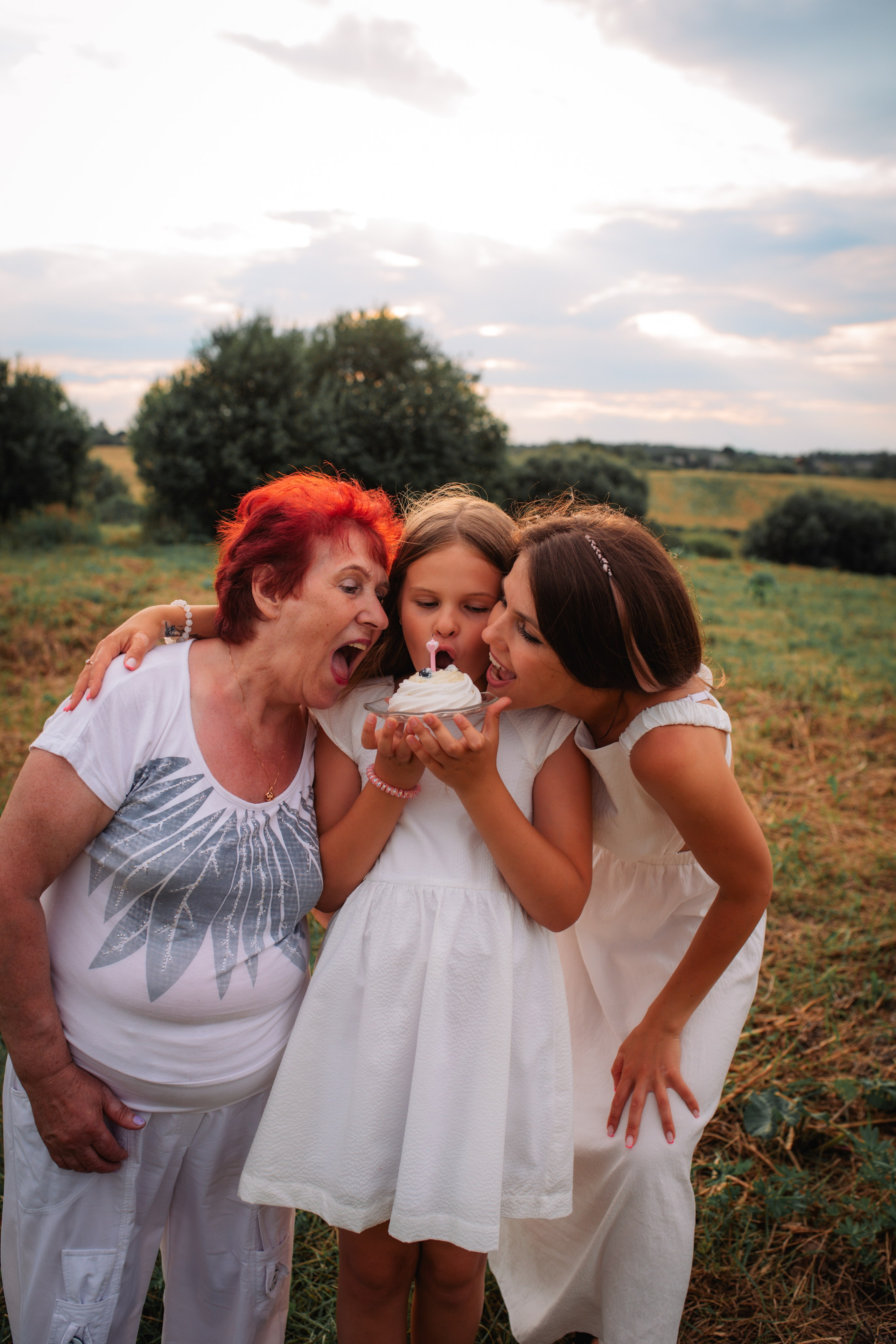 Катюша с семьёй