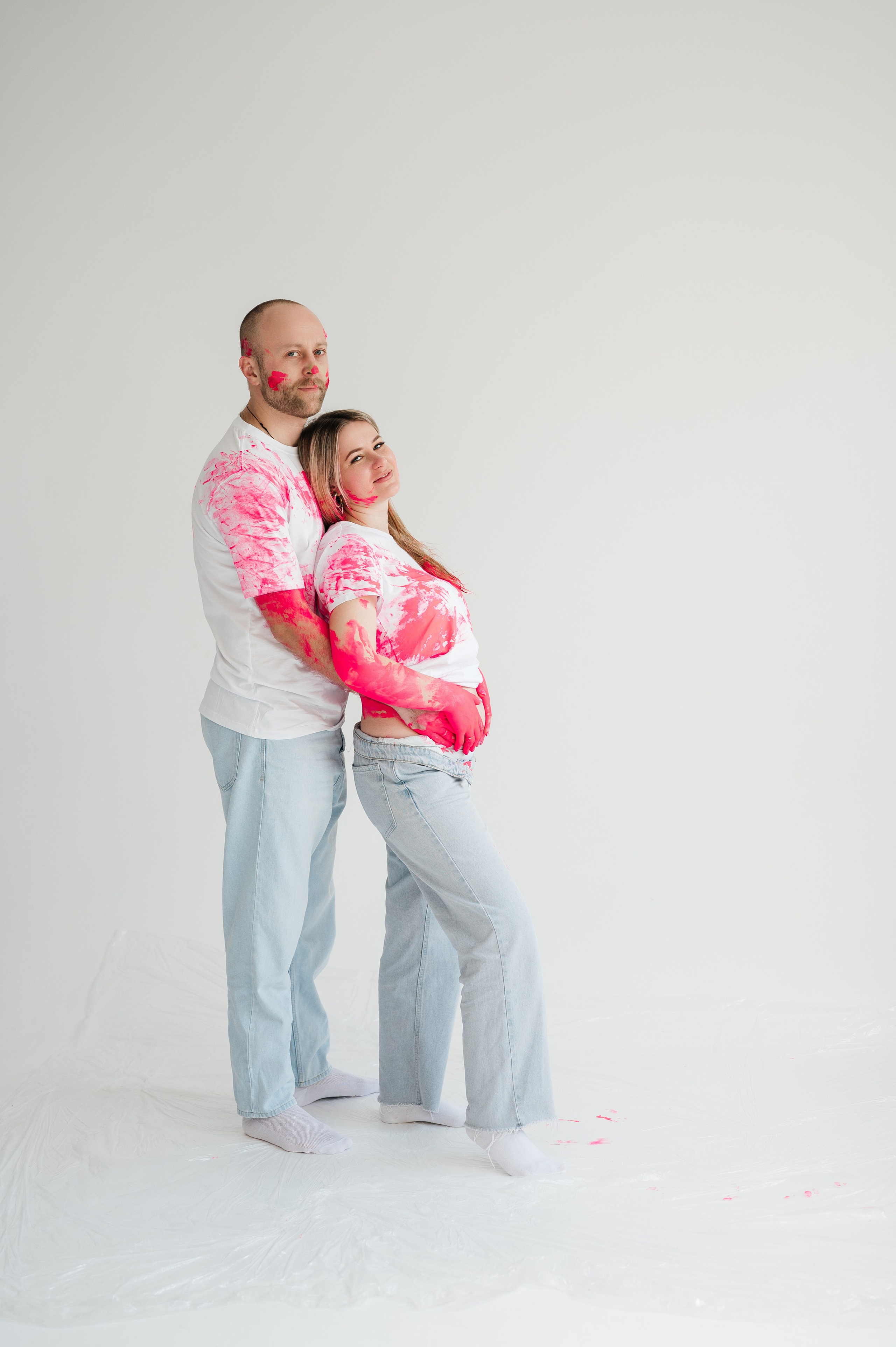 Гендер пати с красками. Свадебный и семейный фотограф в Краснодаре Алина Мельник