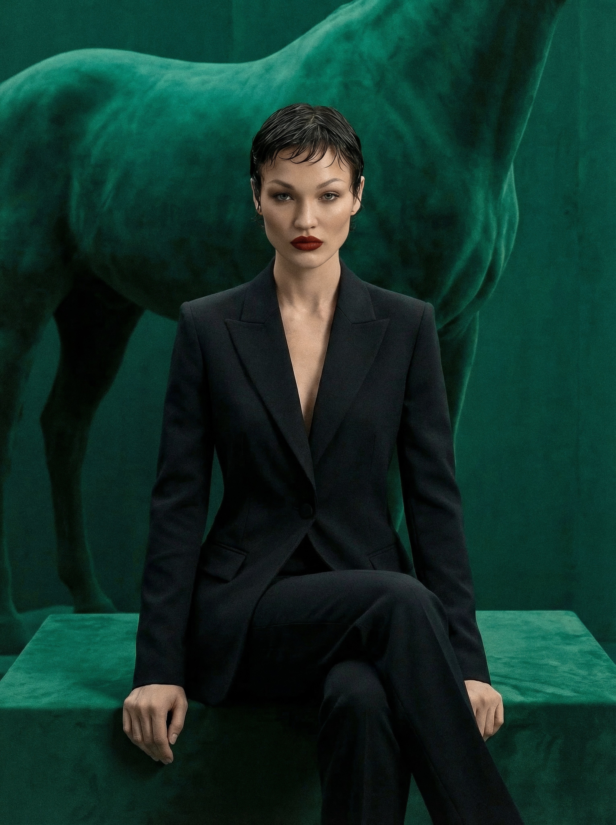 GREEN HORSE. Портретный фотограф Анна Мерзлякова