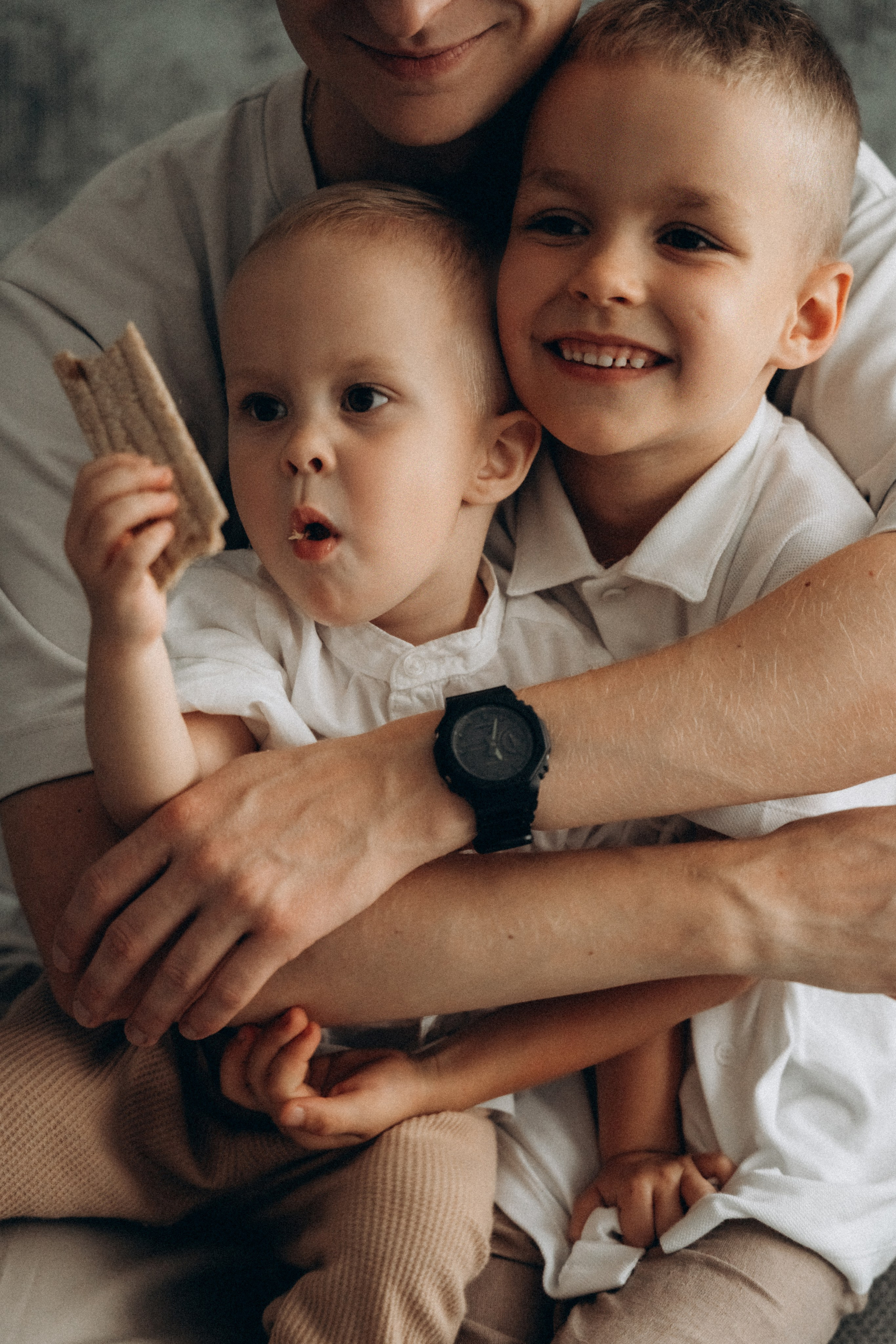 Вика, Сергей, Ян и Сава. Фотограф Мария Миллс | Минск