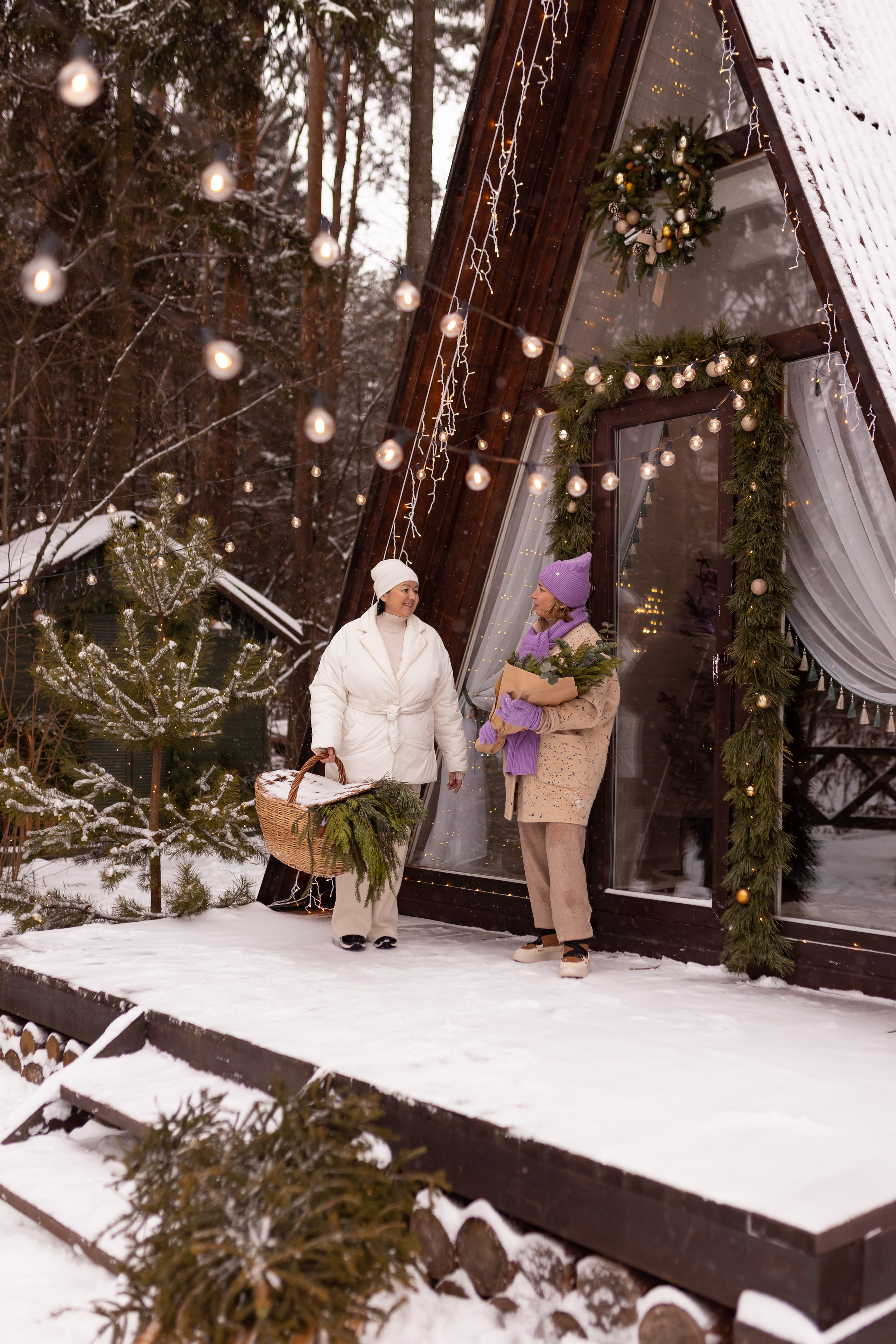 Первый снег в Декабре 2024. Семейный и детский фотограф в городе Подолск МО Крылова Ирина