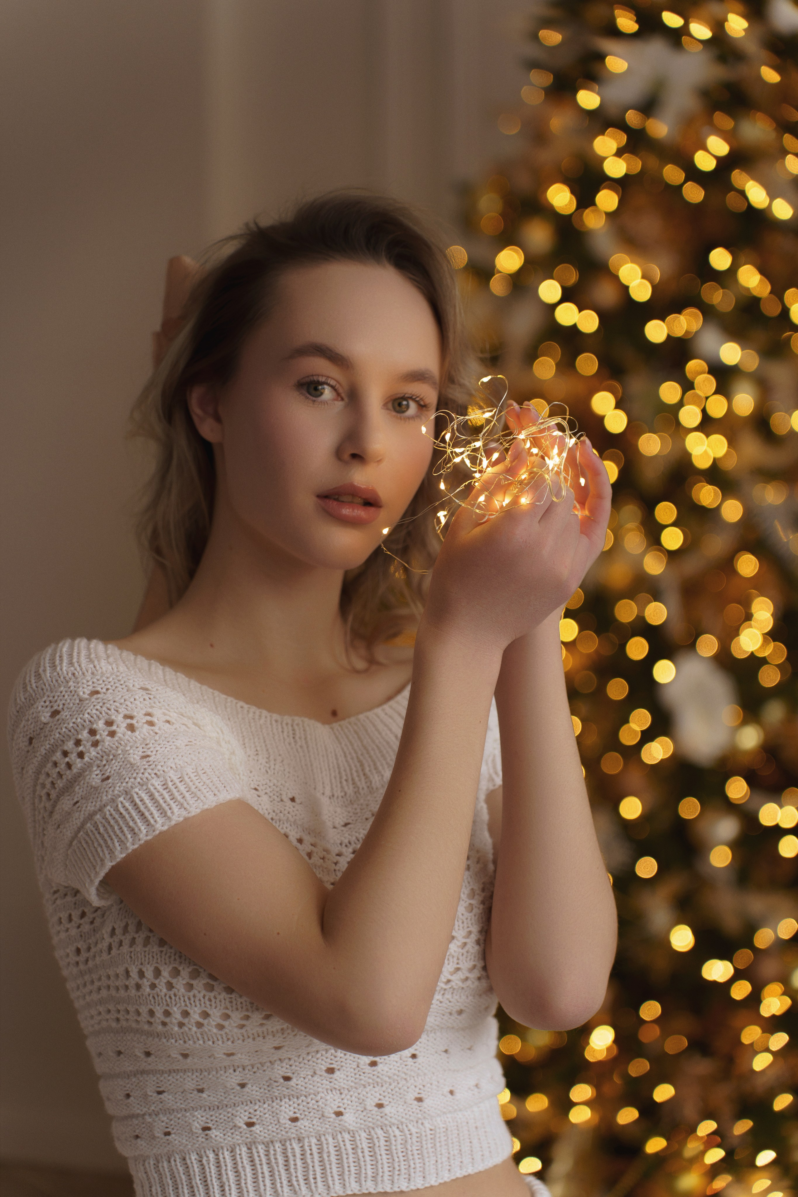 Нежный образ для съемки