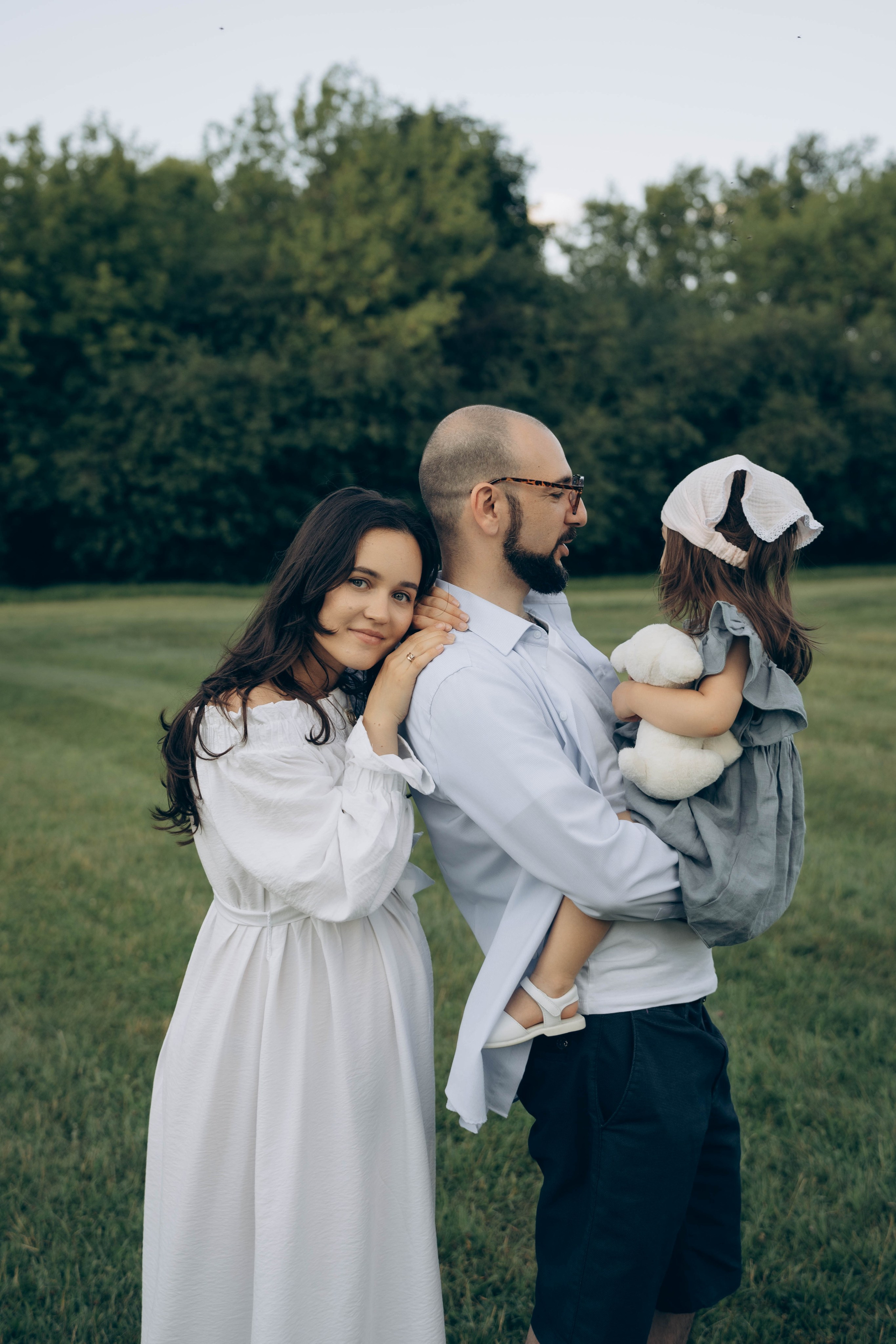 Анастасия, Михаил и малышка Ариана