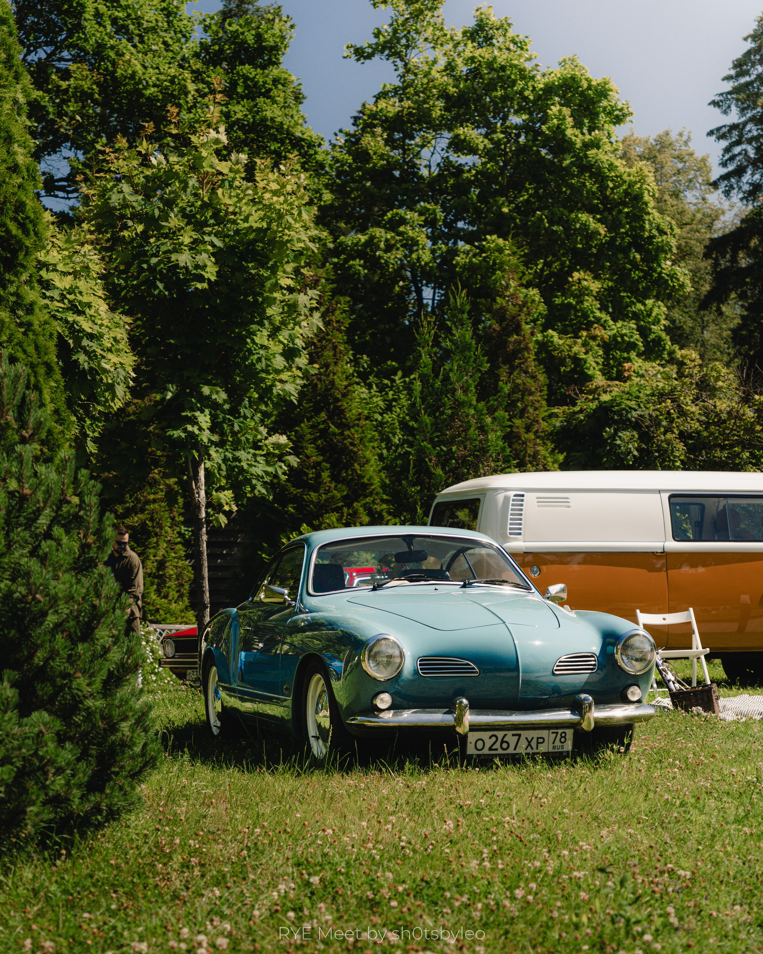 Масштабный летний фестиваль RYE Meet — встреча клуба любителей автомобилей старше 25-лет. Автомобильный фотограф Антон Цырулев