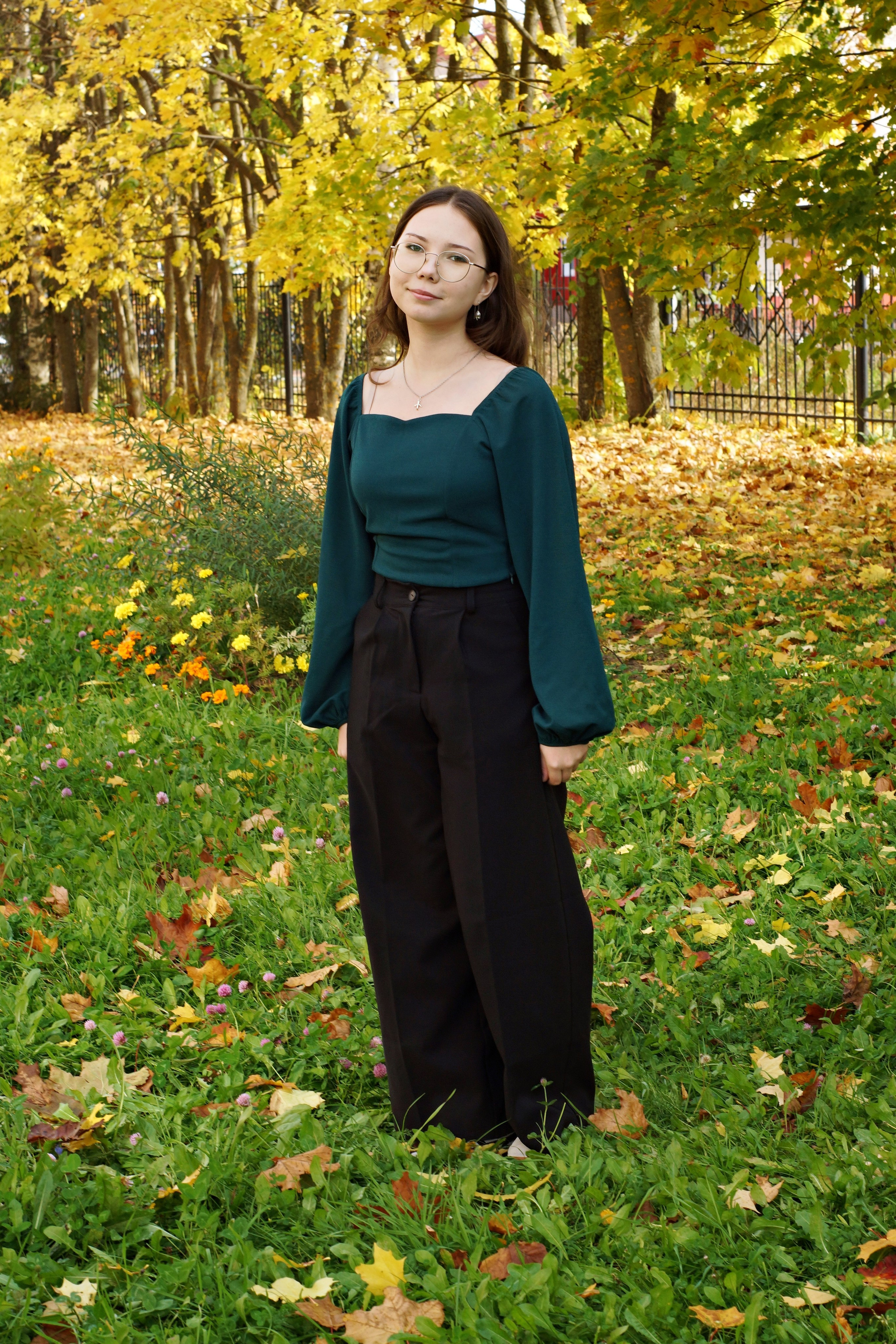 Осенняя фотосессия в школе г. Йошкар-Ола