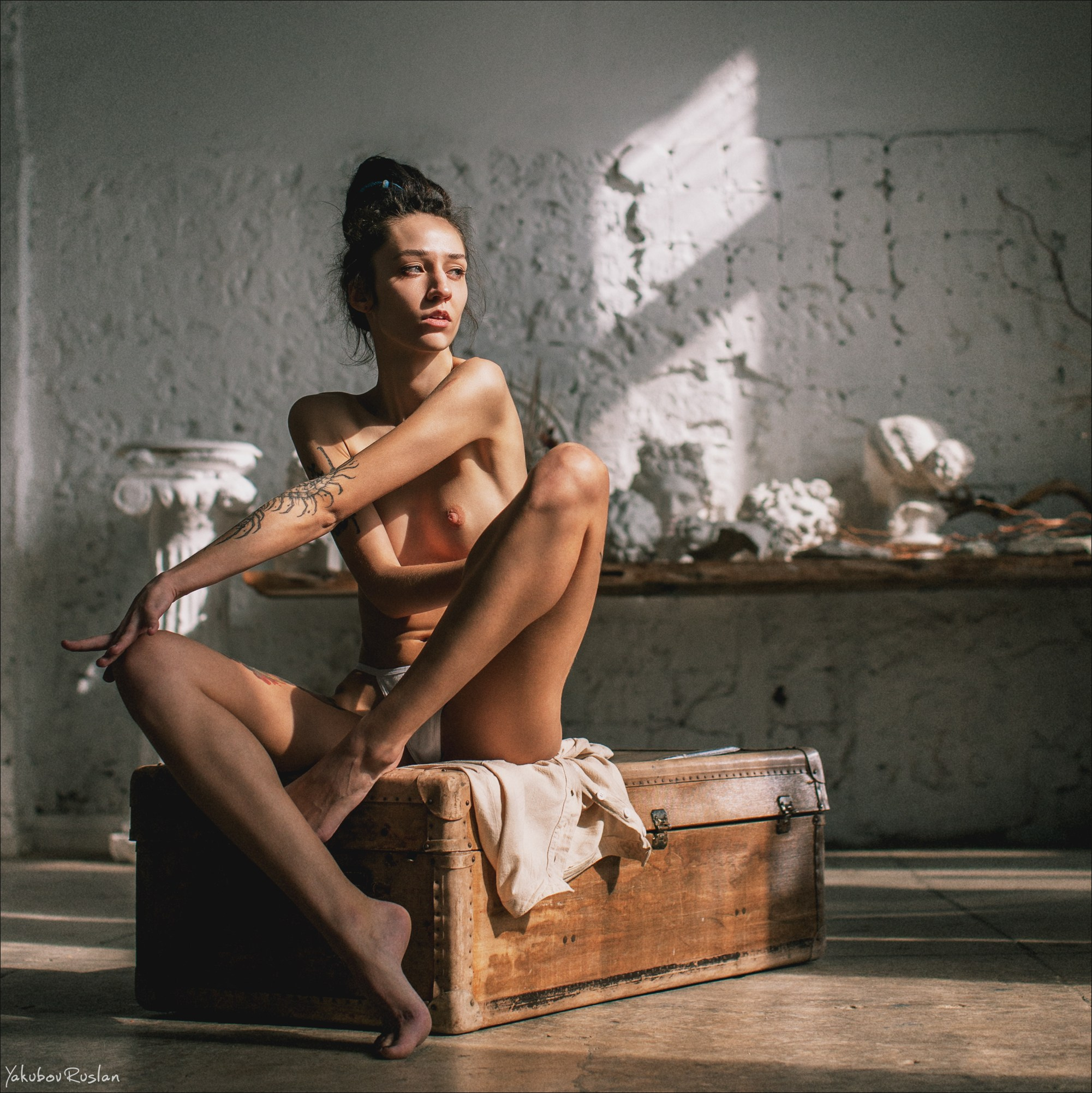 Обнаженная натура в студии | Эстетика ню-фотографии. Фотограф Якубов Руслан