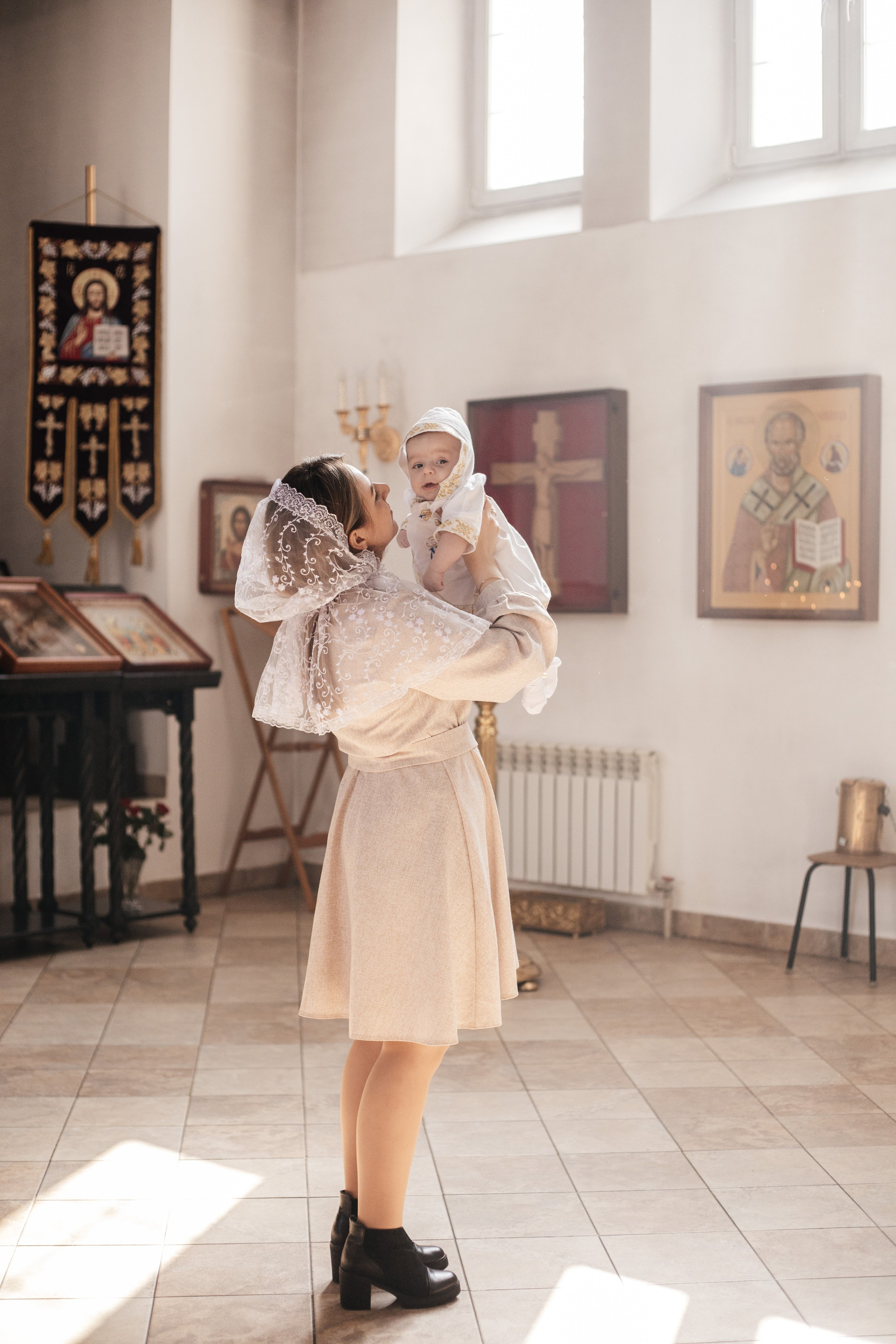 Крещение Матвея 23 Марта. Семейный фотограф в Саратове Элоиза Ляпина