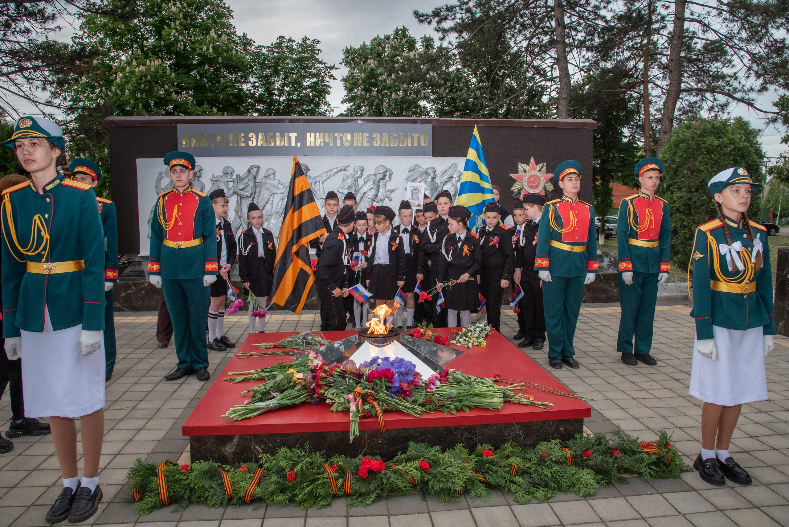 Репортаж для СМИ_9мая_п.Агроном (цветокор). Детский и семейный фотограф Краснодар / Сочи Сергеева Олеся