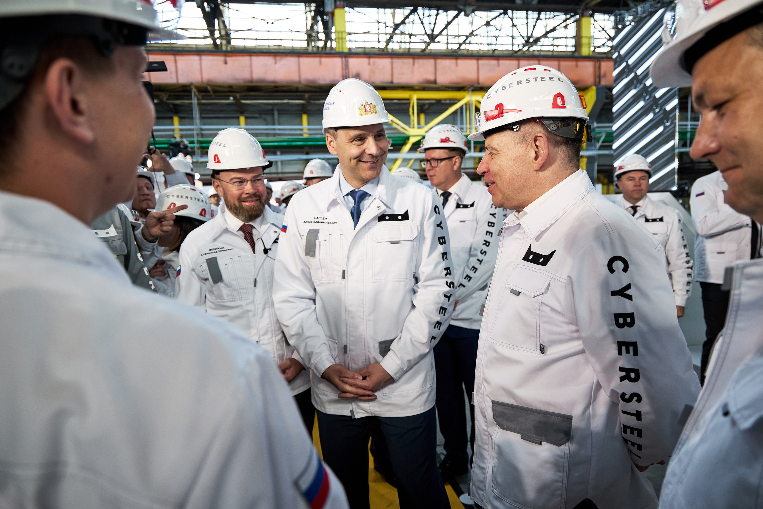 Открытие цеха. Александр и Евгения Фокины — фотограф Екатеринбург, Первоуральск