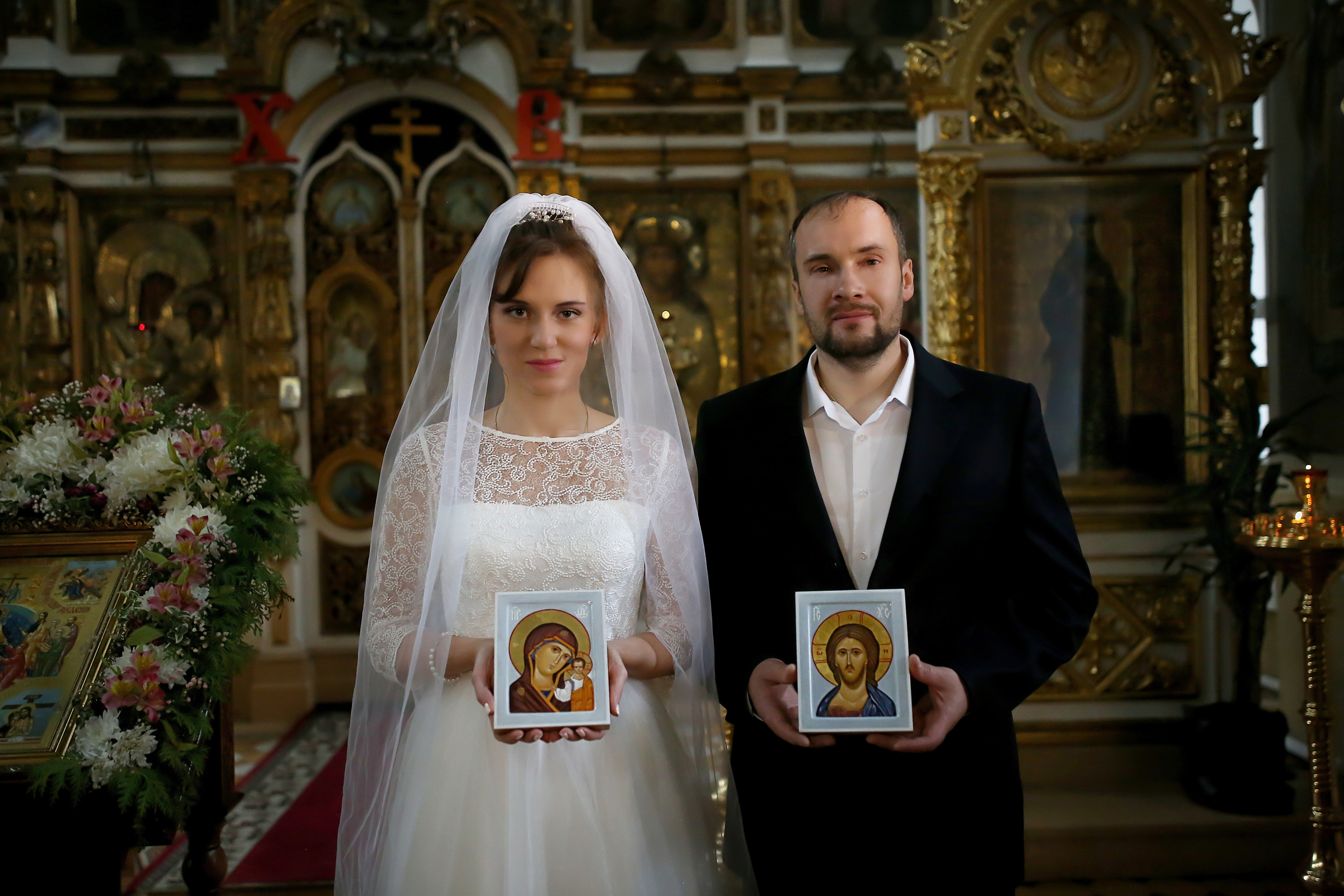 Венчание Сергея и Дарьи. Семейный и детский фотограф Анна Петракова