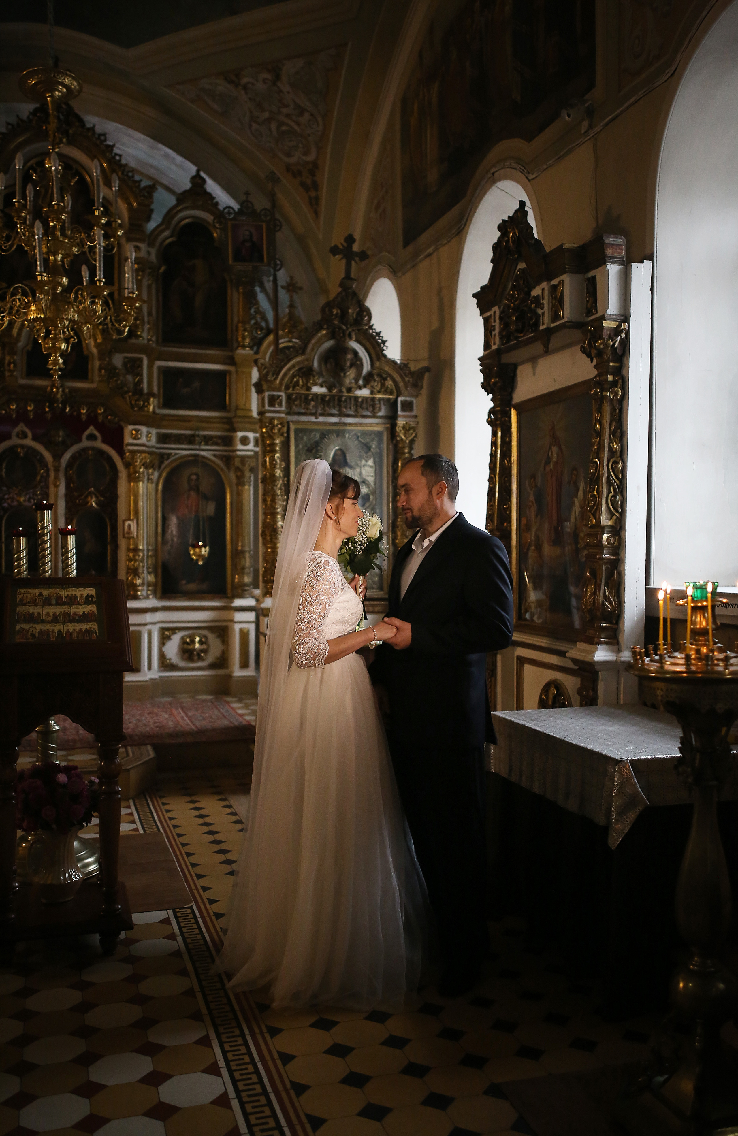 Венчание Сергея и Дарьи. Семейный и детский фотограф Анна Петракова
