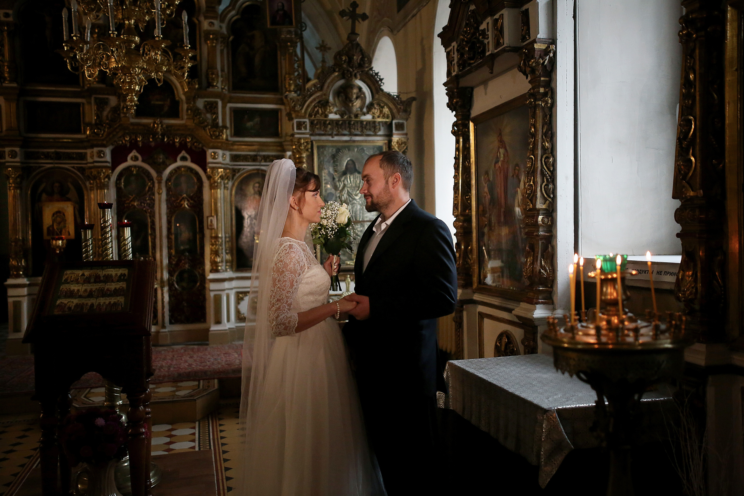 Венчание Сергея и Дарьи. Семейный и детский фотограф Анна Петракова