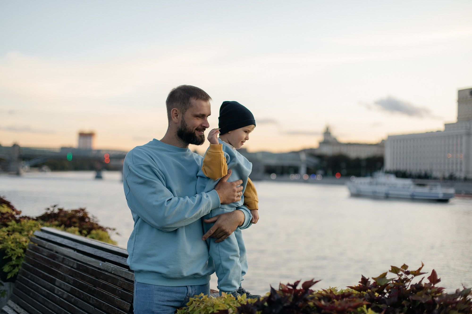 Алексей+Вероника+Вова (Парк Горького, Москва). Свадебный, семейный фотограф Брянск, Москва — Виктория Антропова