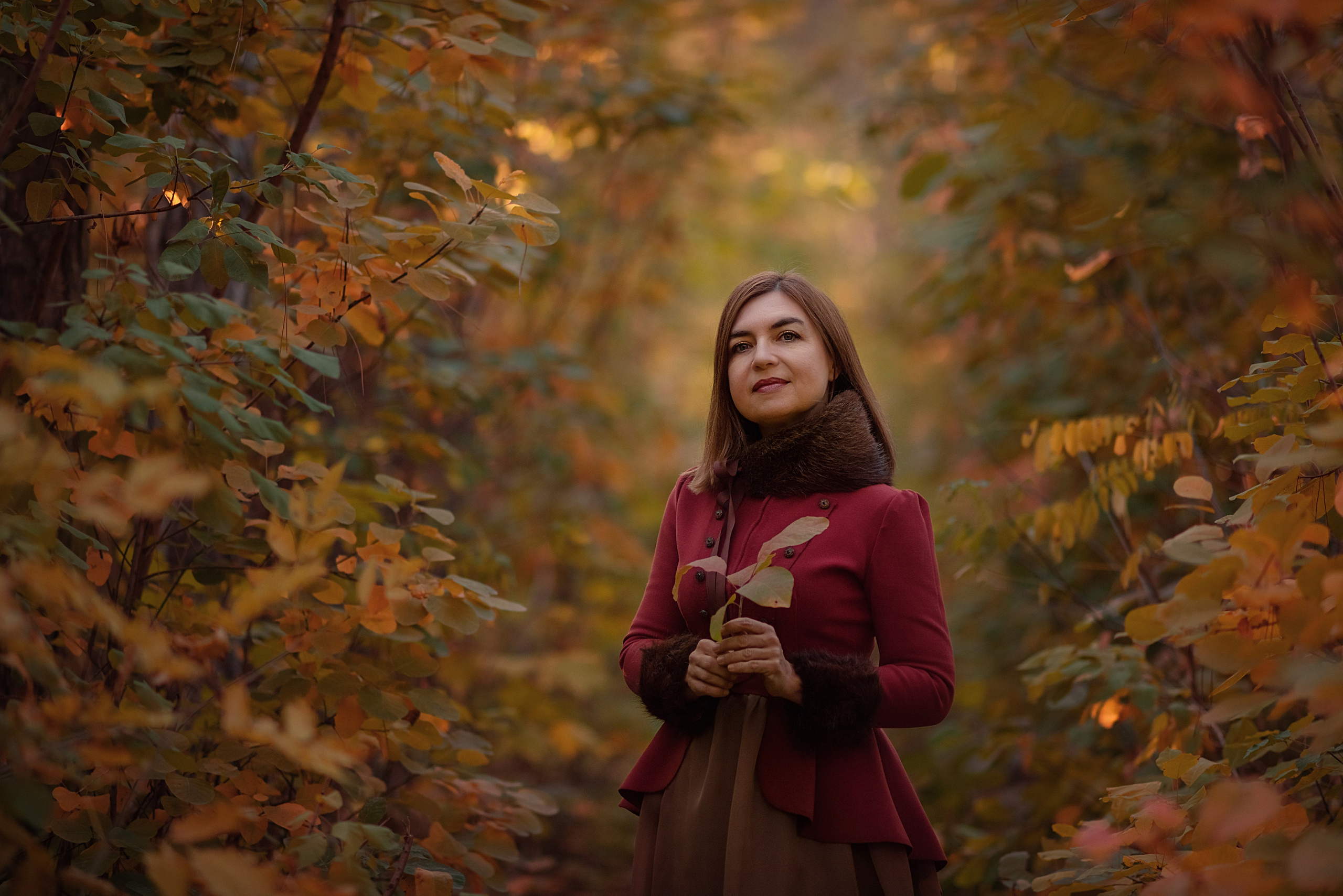 Света в осеннем лесу. Семейный, детский и женский фотограф в Ростове-на-Дону Кирилина Екатерина