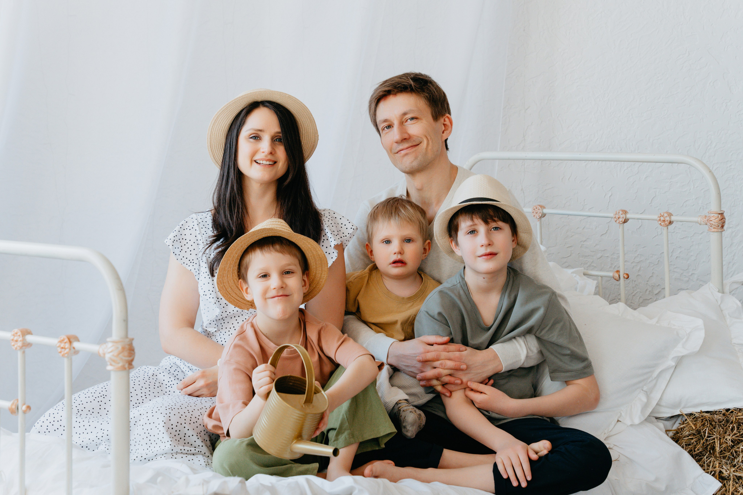 Для счастья много не надо. Семья Настины