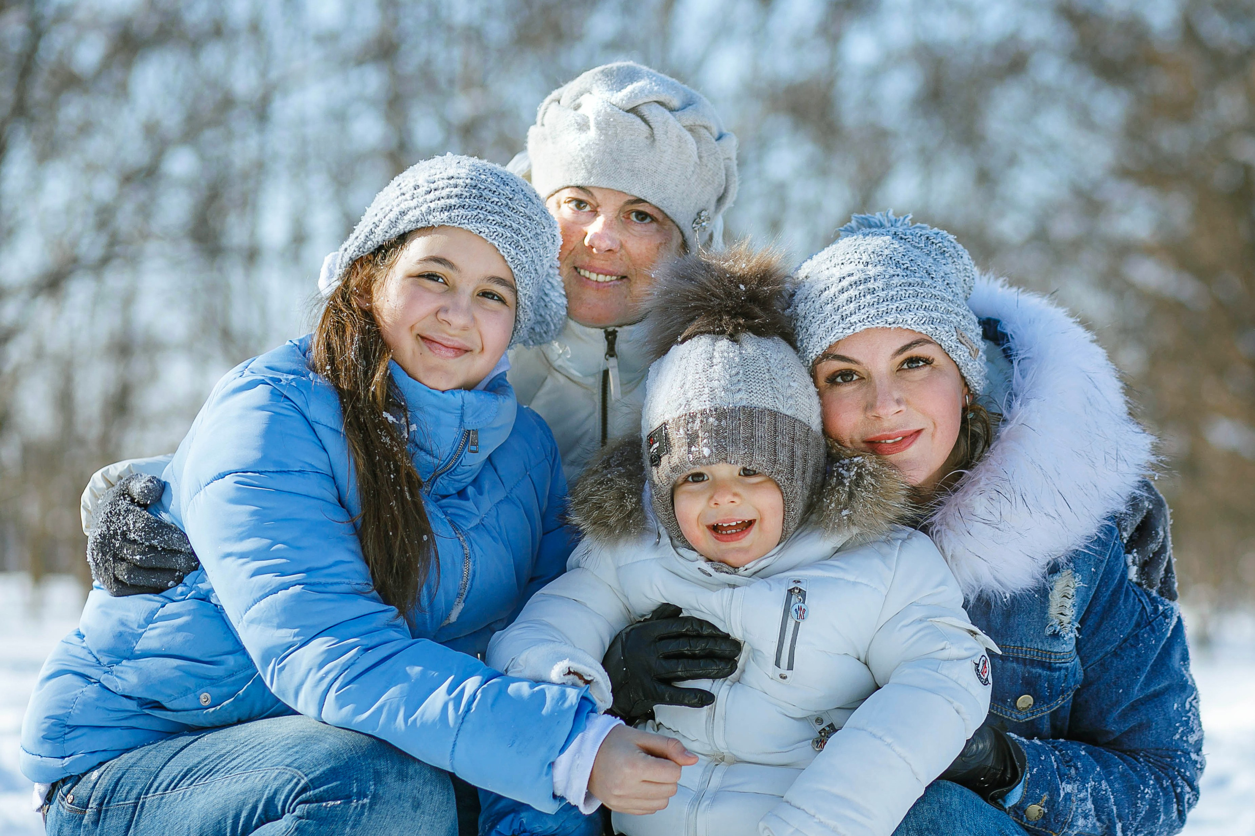 Зимние забавы. Семейный фотограф в Краснодаре