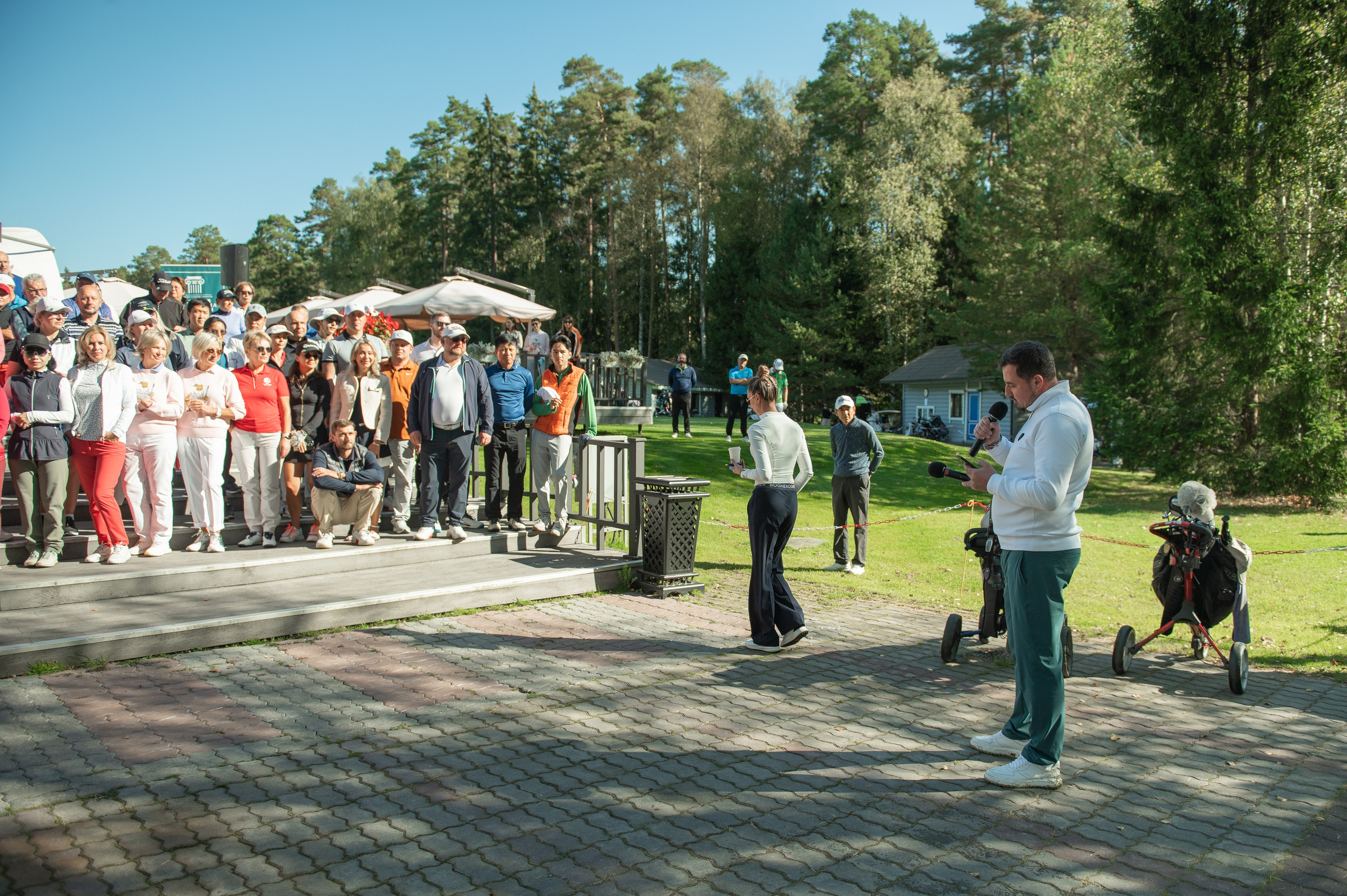 Турнир по гольфу. Профессиональный фотограф в Москве Александра Харламова