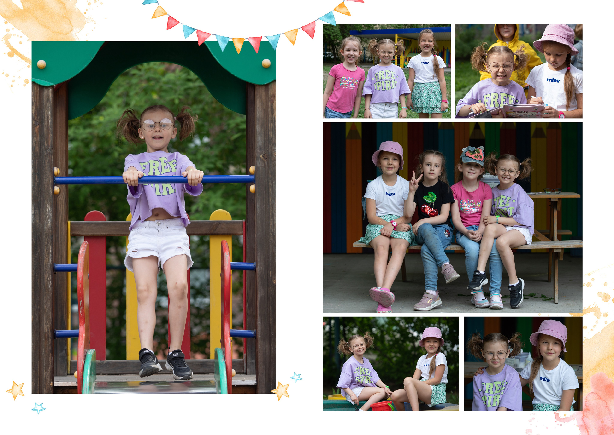 ЗАЙКИ 4 разворота. Фотомастерская Воробьевых