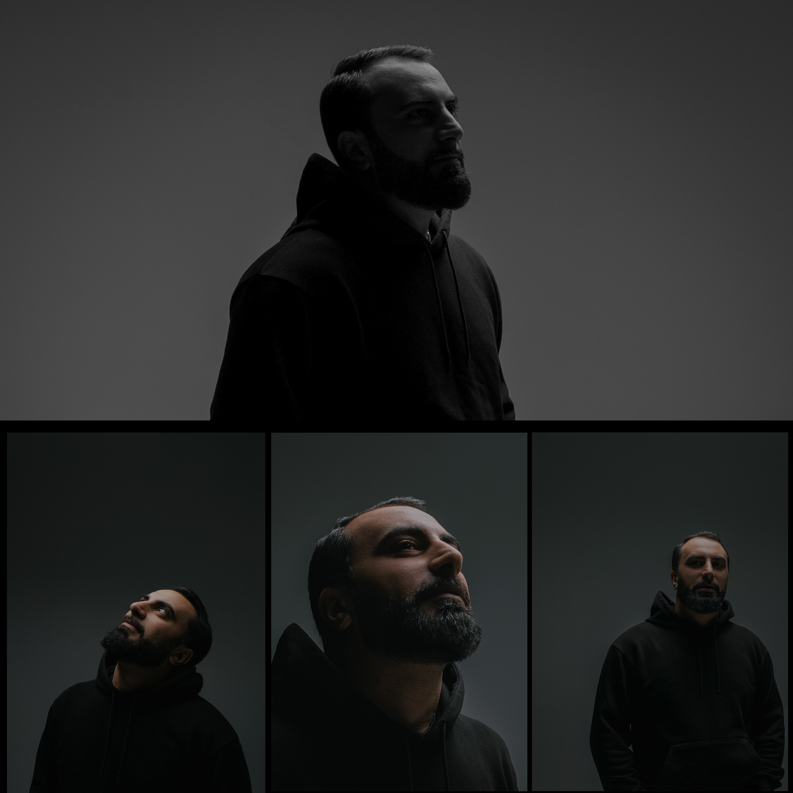 мужское фото в студии