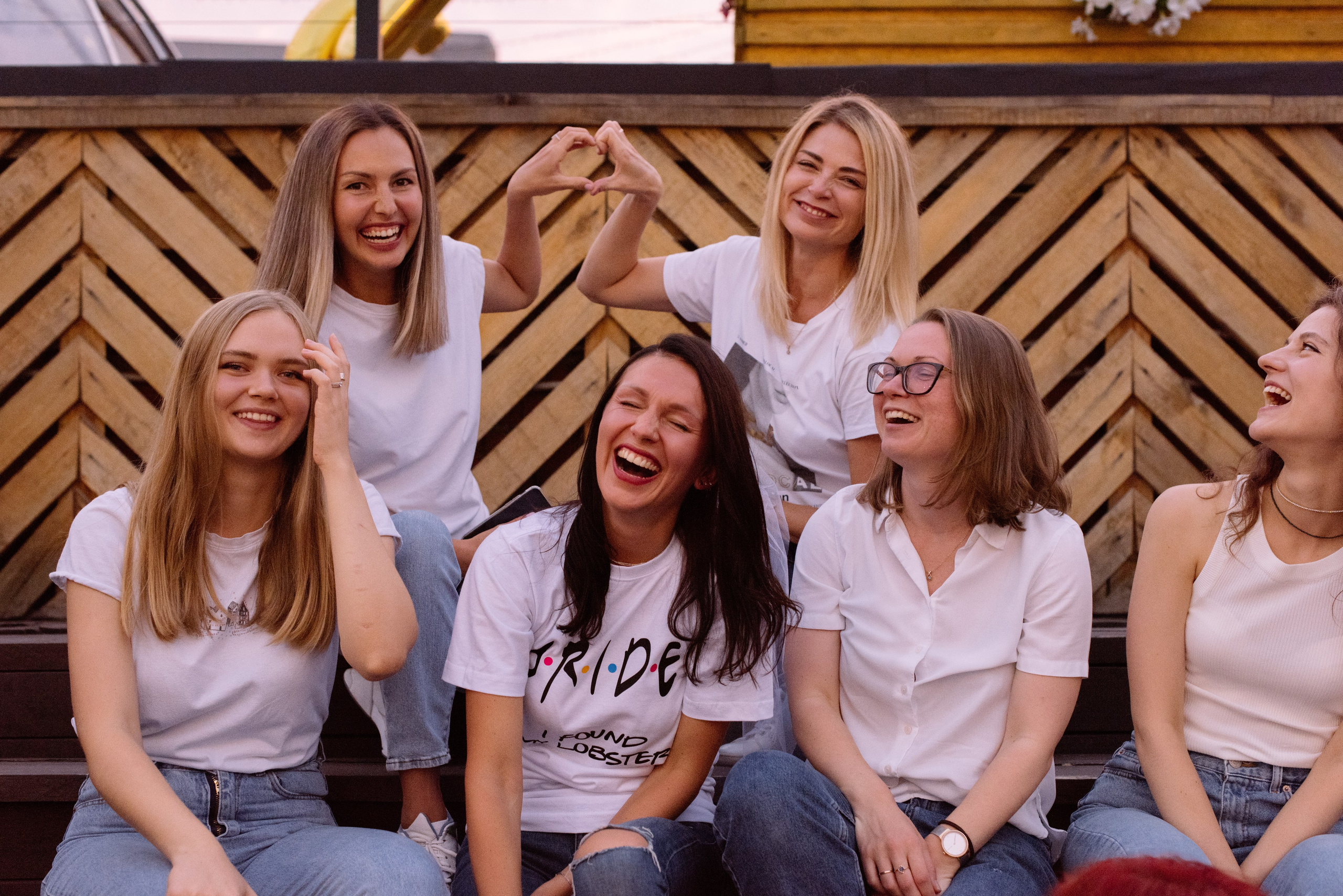 Девичник на крыше Loft. Свадебный фотограф в Москве Анна Полушина