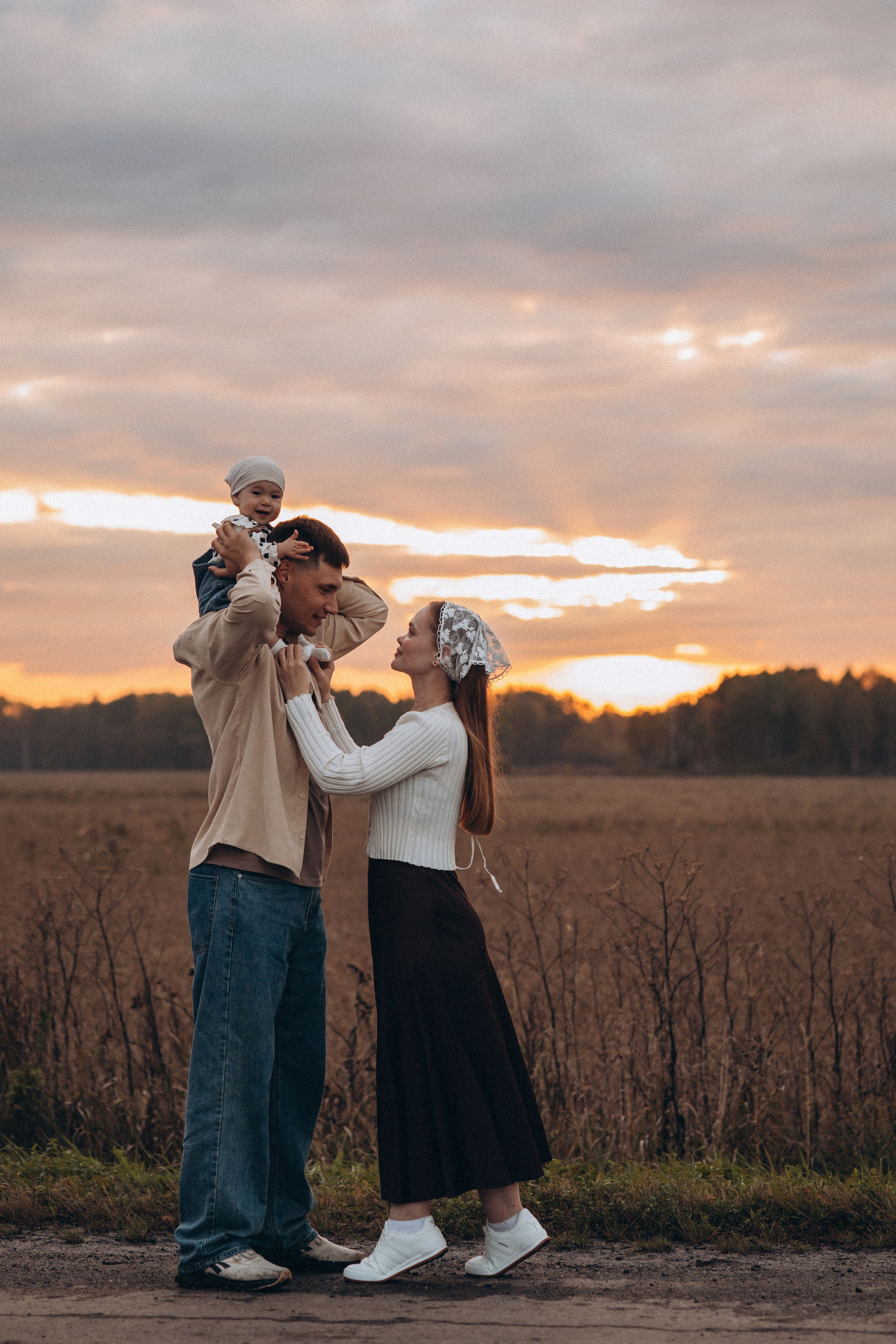 Максим Аня и Каролина. Семейный фотограф Нижневартовск Тюмень Ефимова Ирина