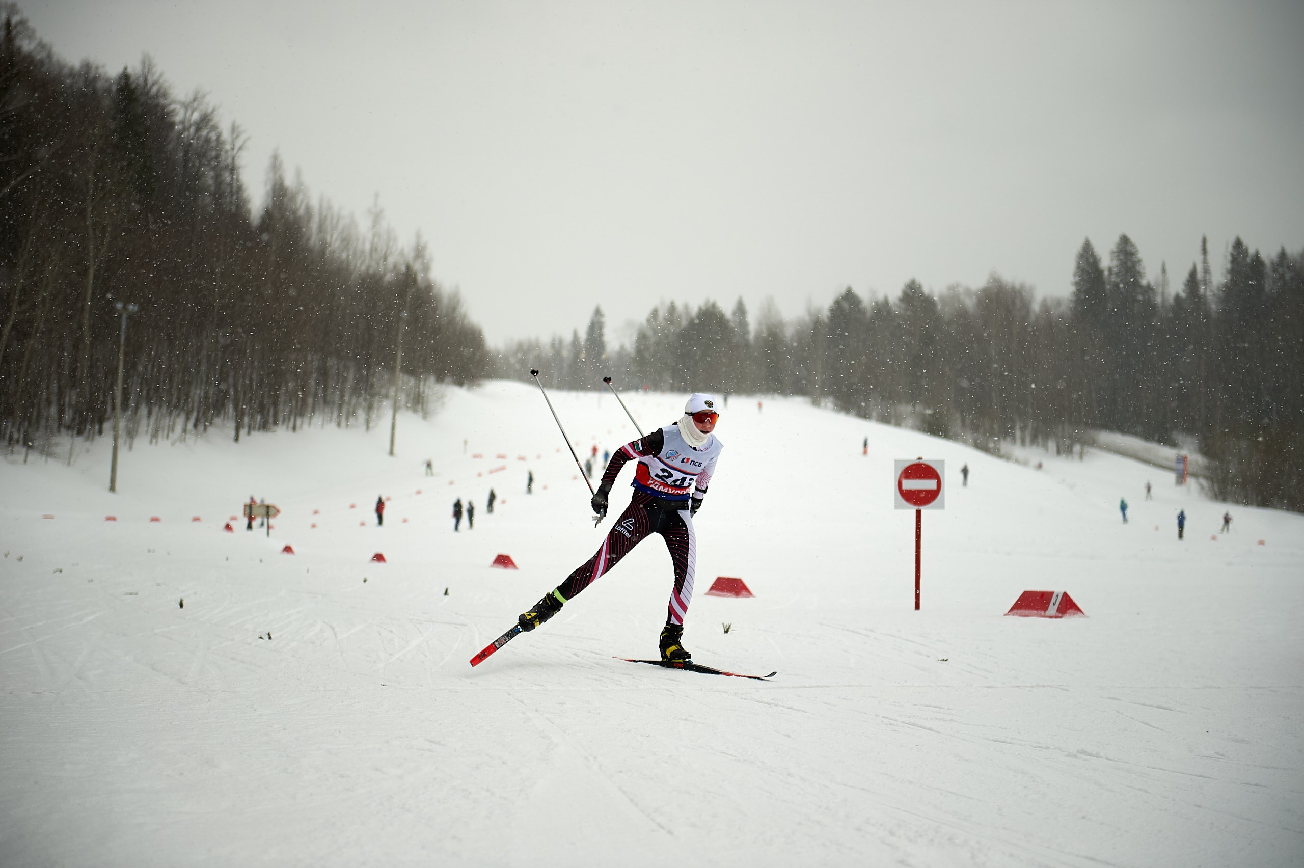 Всероссийские соревнования по лыжным гонкам «Пионерская правда». Ижевс. Спортивный репортажный фотограф в Ижевске Сергей Мерзляков