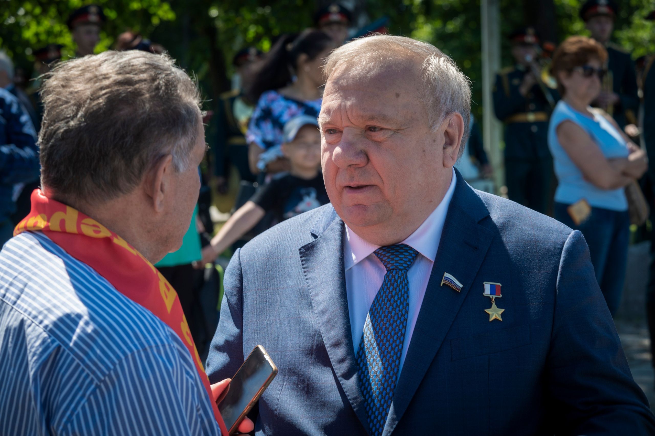 День ветеранов боевых действий 2022. Фотограф Роман Адлер