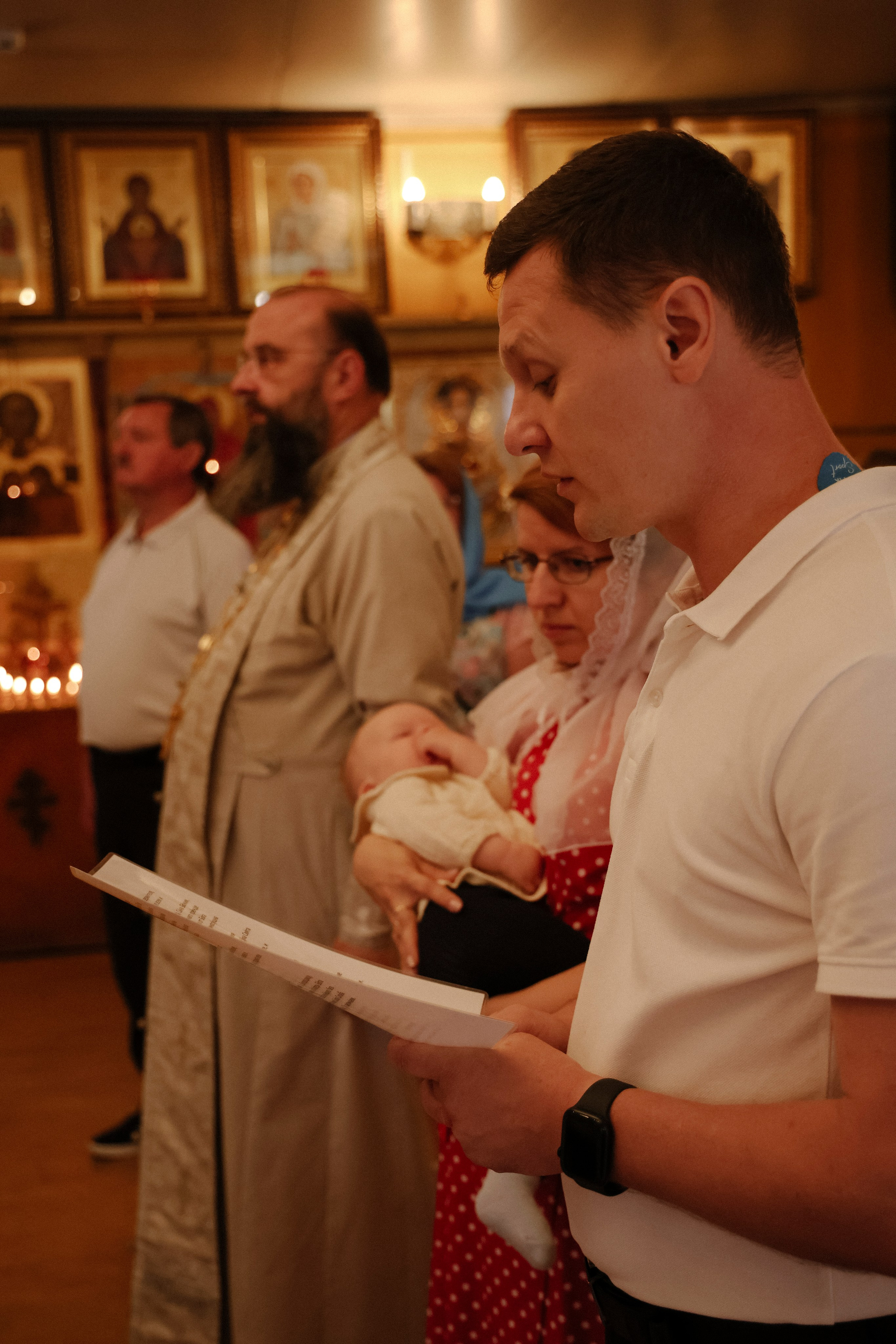 Крещение Анастасии. Фотограф новорожденных