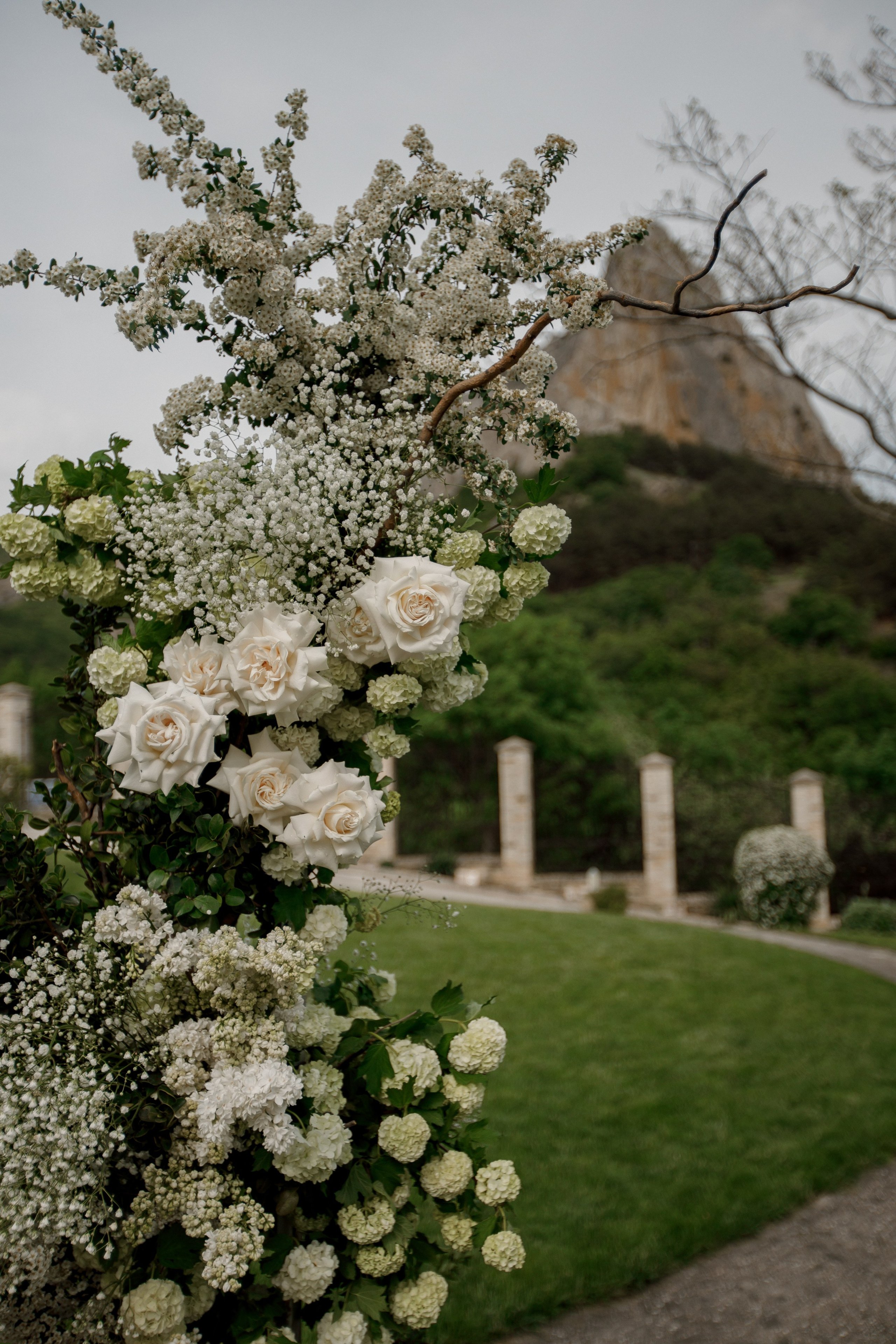 Денис и Алина. Белый замок. Фотограф Анна Лейман. Севастополь