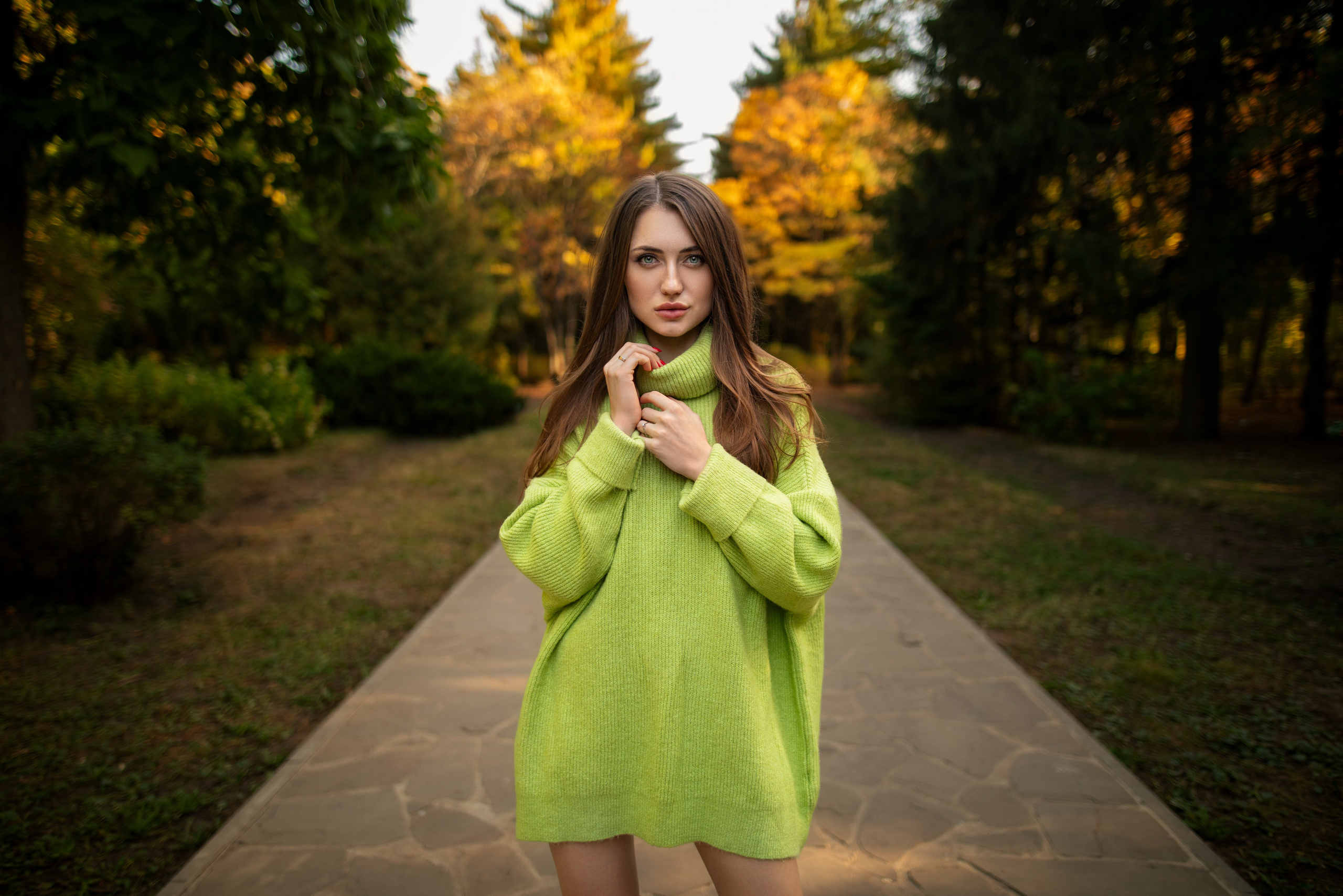 Осенняя съемка с Анастасией в парке в формате для «себя»