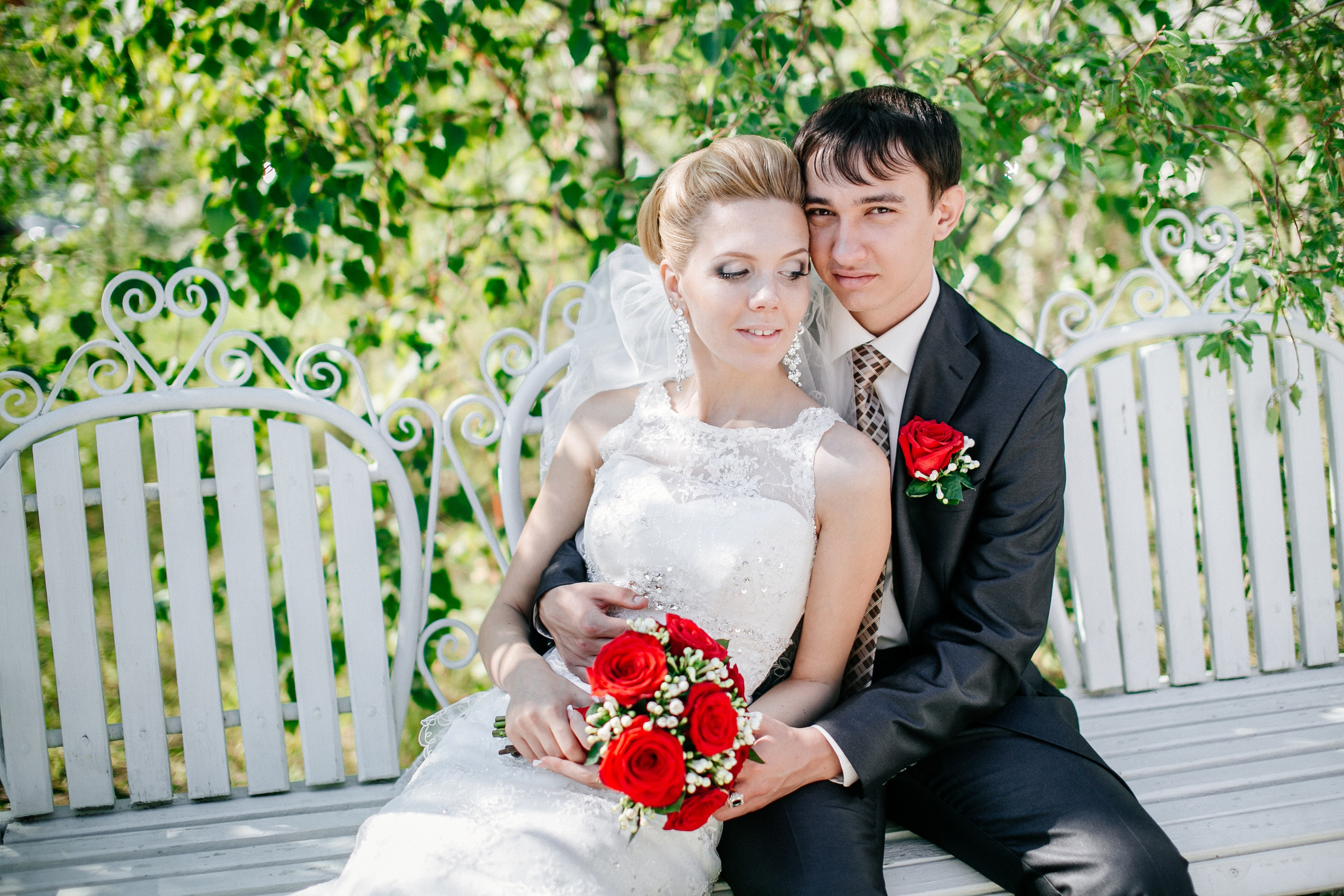 Летнее свадебное фото. Фотограф Надежда Куин, Якутск