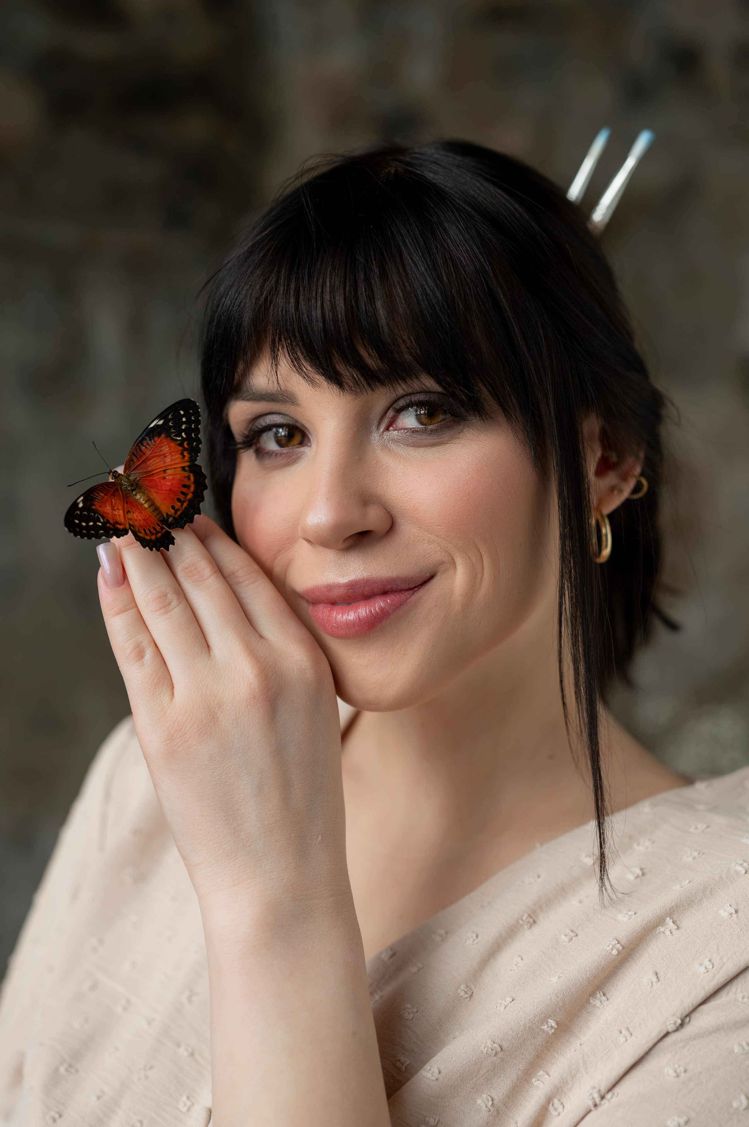 Фотосессия с бабочками. Каминская Екатерина. Семейный и детский фотограф в Москве