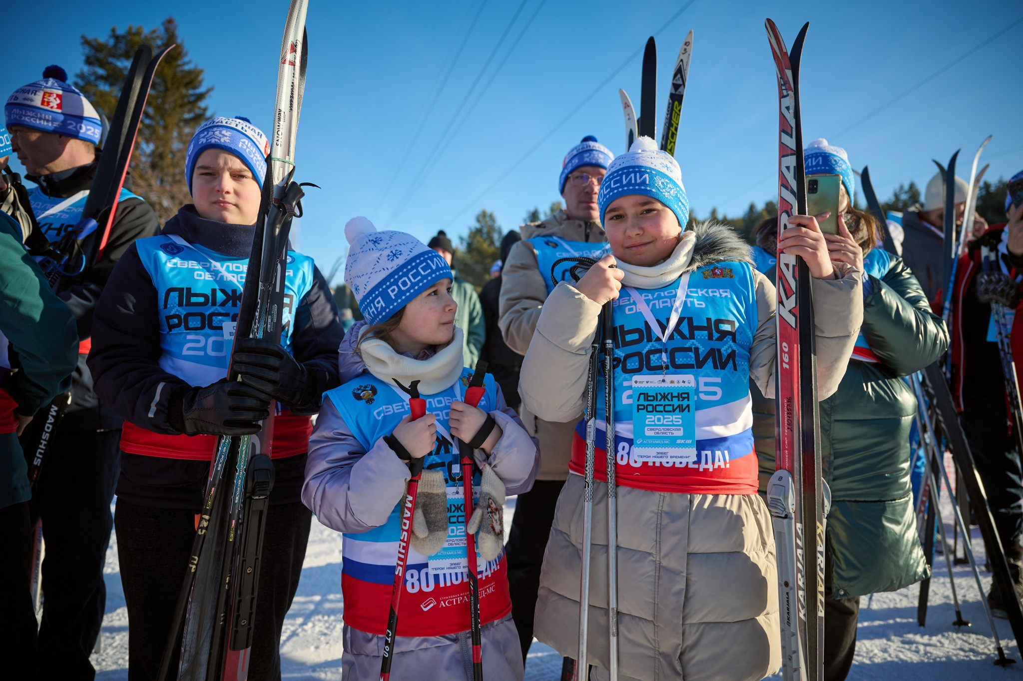 Лыжня России 2025. Мезенцев Евгений фотограф