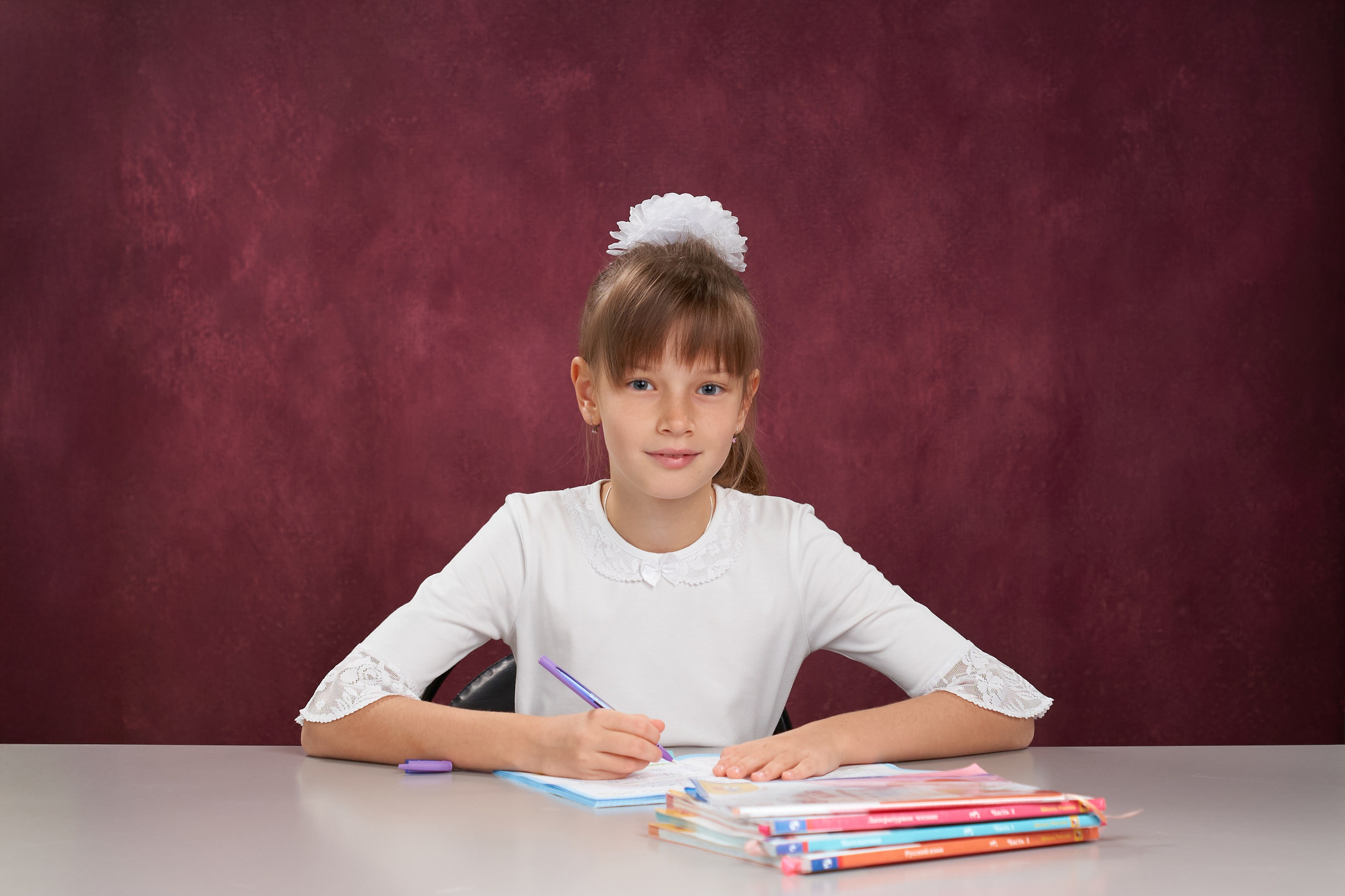 Портреты и фоны. Начальная школа. Childrenfoto.ru