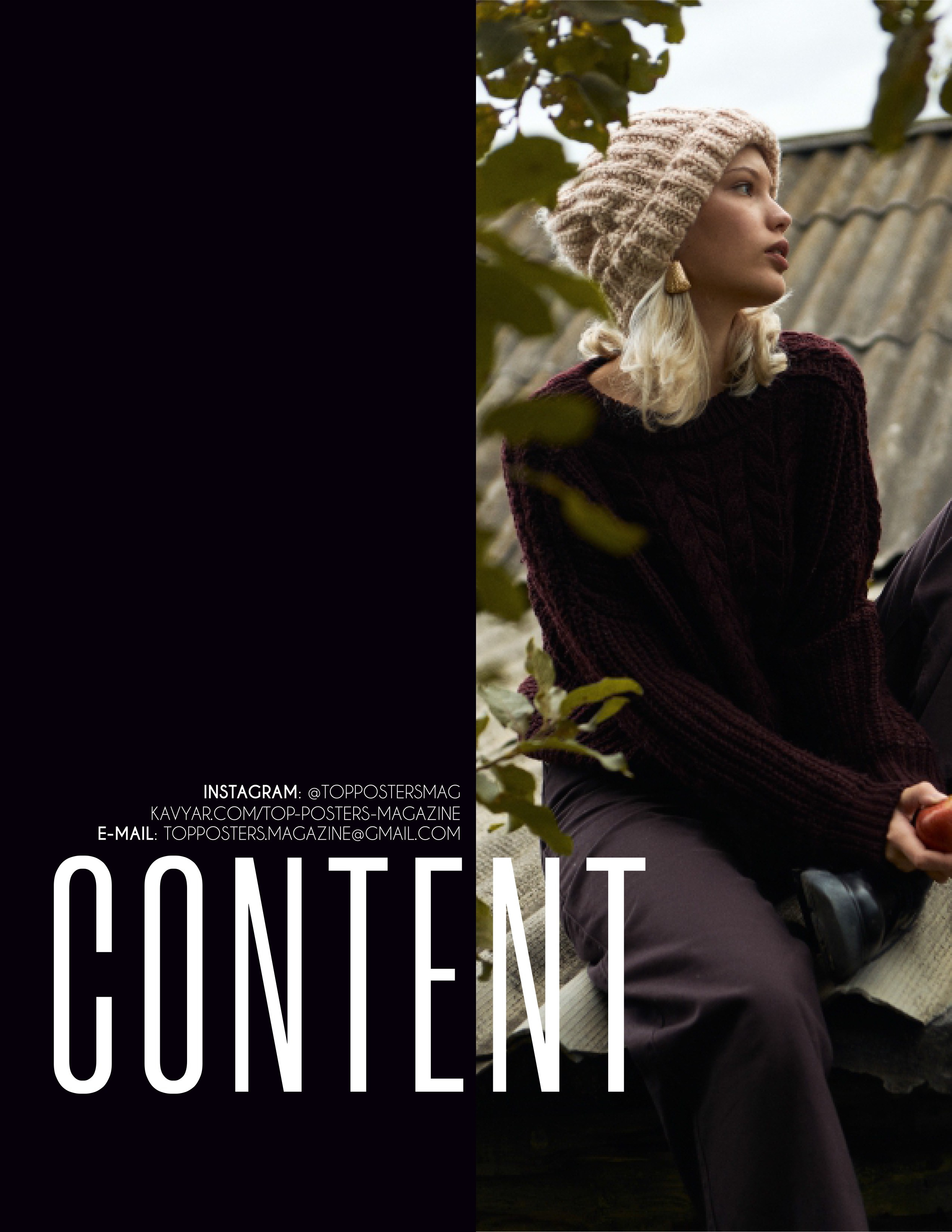 TOP POSTERS. Fashion Photographer Oxana Chernomorets