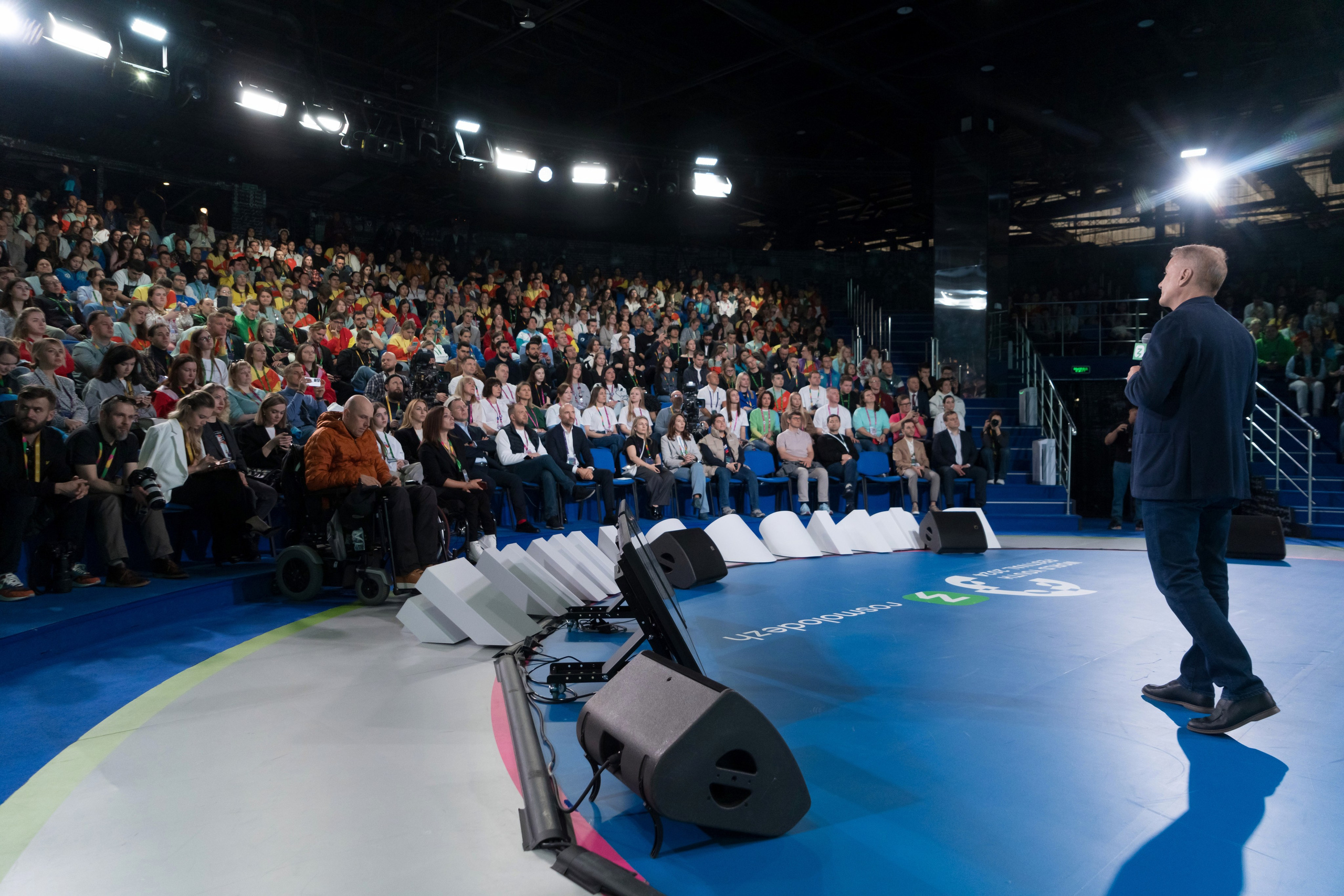 Герман Греф на Всемирном Фестивале Молодежи 2024. Репортажный фотограф в Красной Поляне и Сочи Павлюченко Екатерина