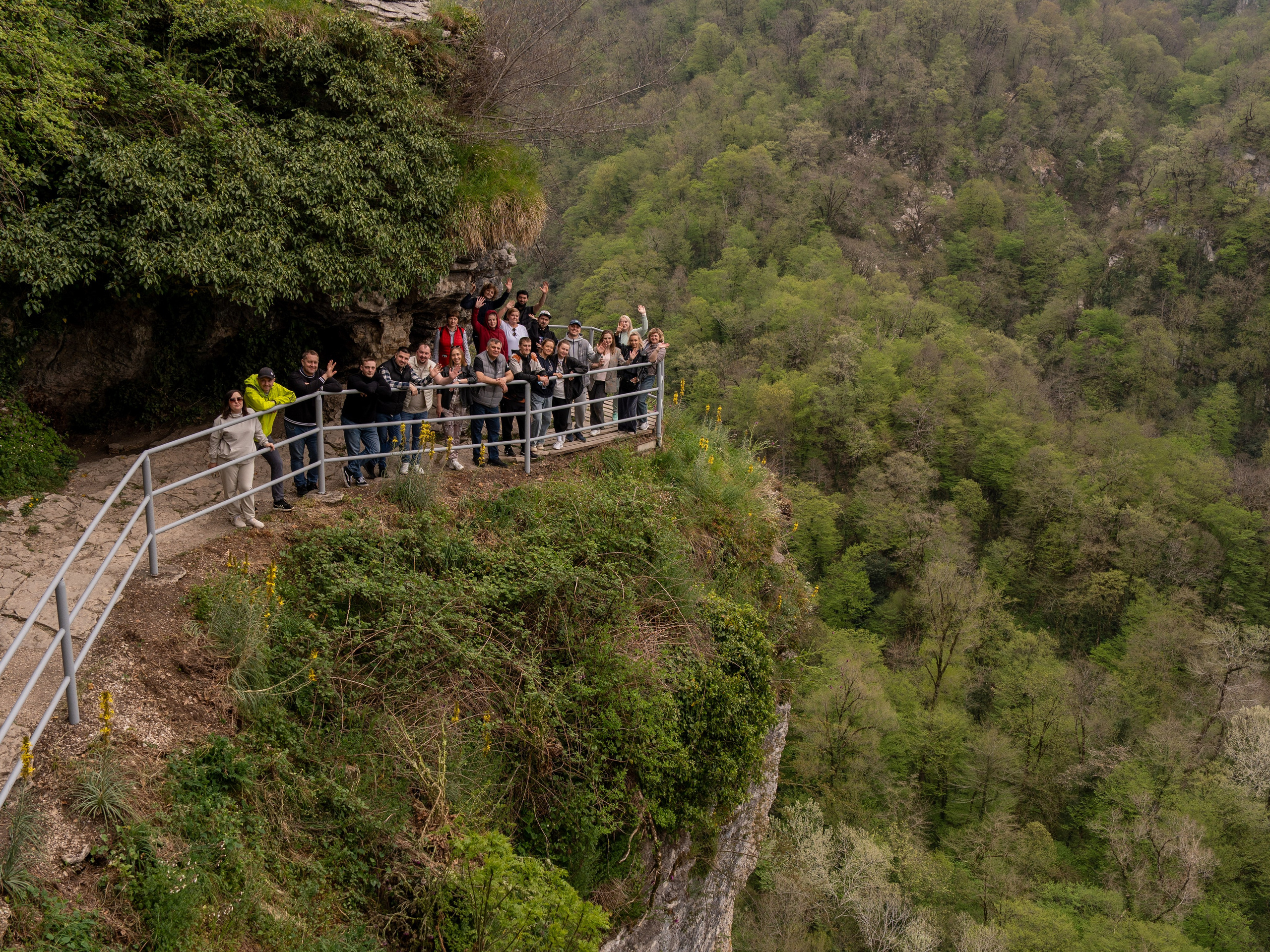MICE мероприятие — джиппинг на каньон Псахо. Репортажный фотограф в Красной Поляне и Сочи Павлюченко Екатерина