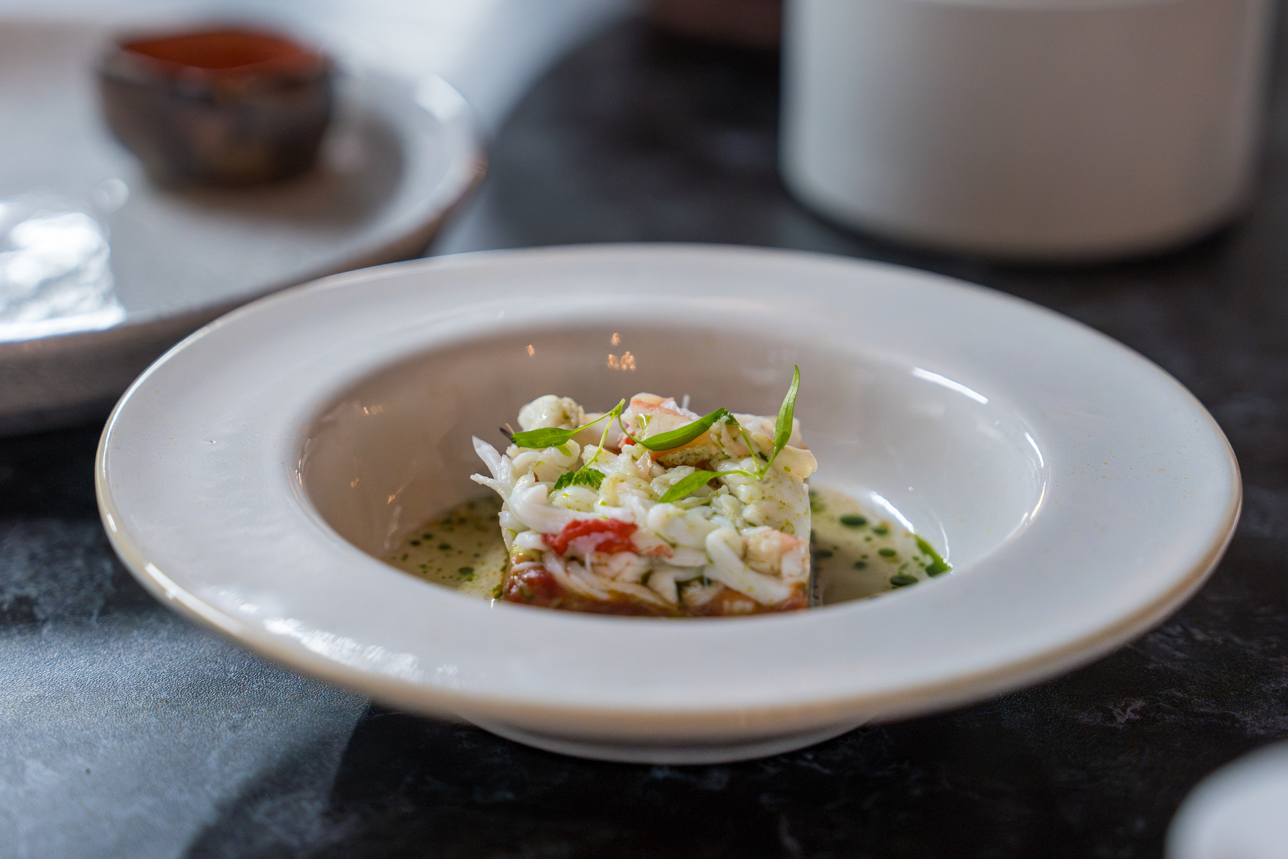 Гастрономический ужин «Лесная Италия» с Мирко Дзаго в ресторане RiverSide. Репортажный фотограф в Красной Поляне и Сочи Павлюченко Екатерина