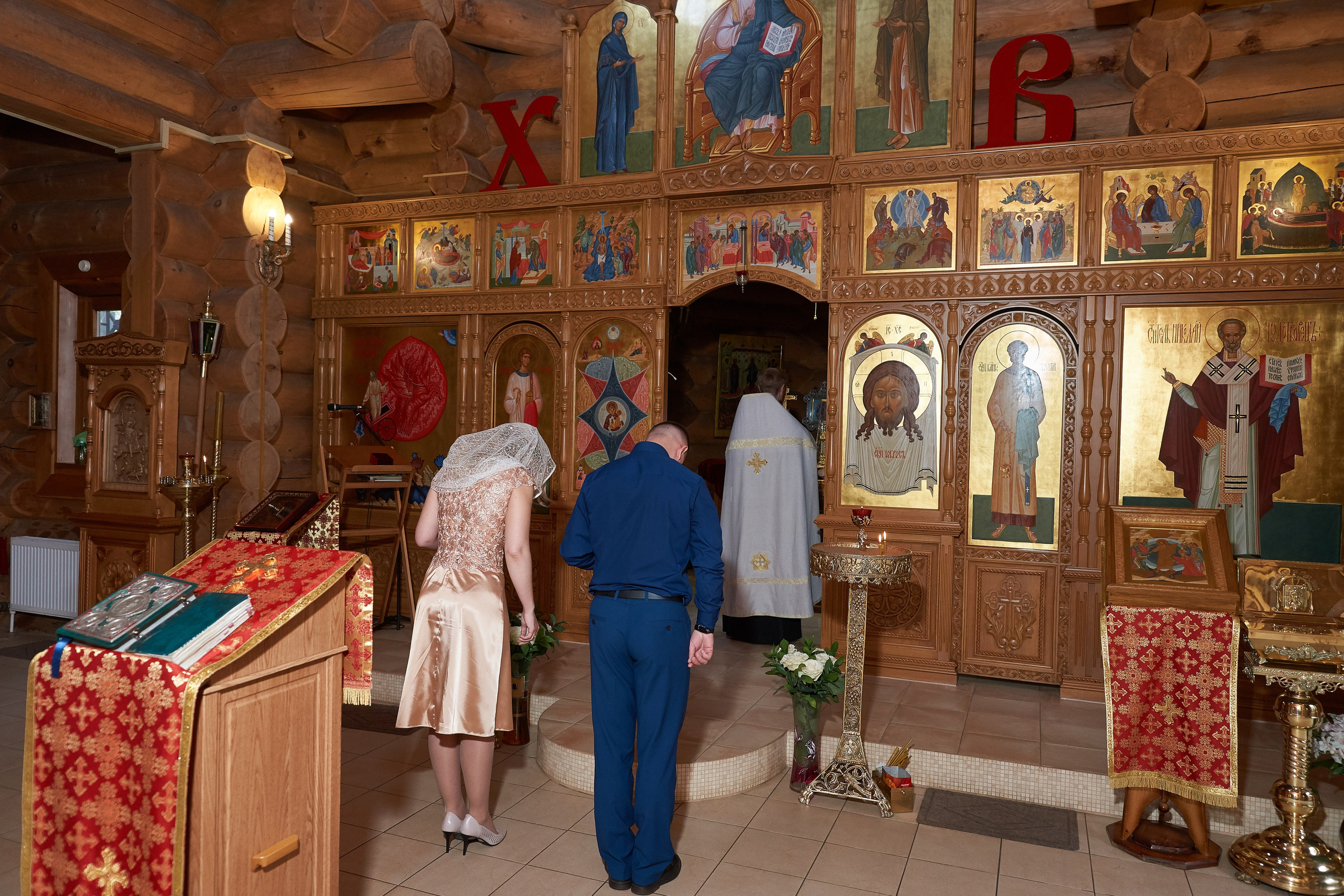 Венчание в Неопалимовской церкви. Балашиха