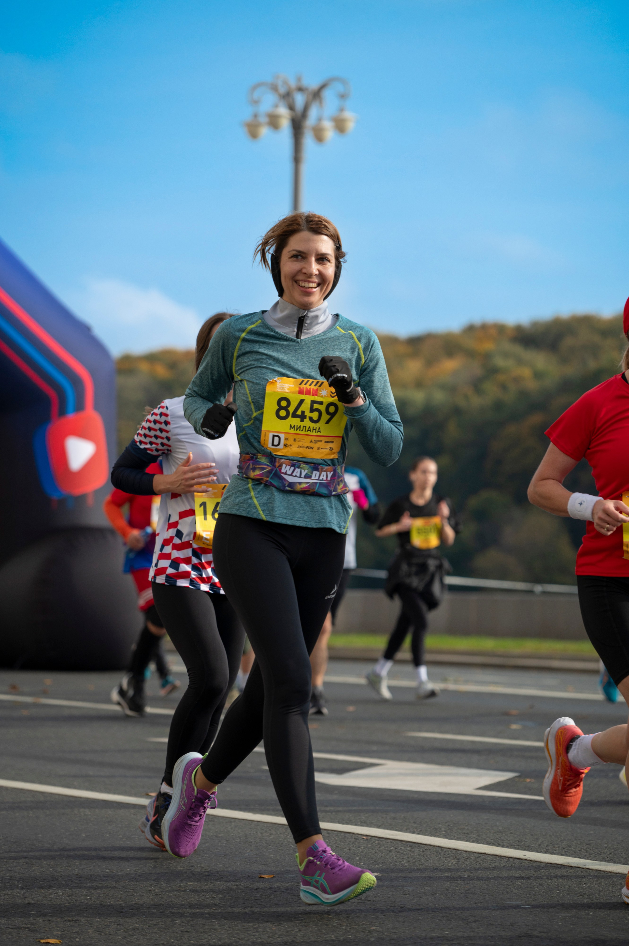 Спортивные мероприятия: Московский марафон 2024. Фотограф Михаил Волков