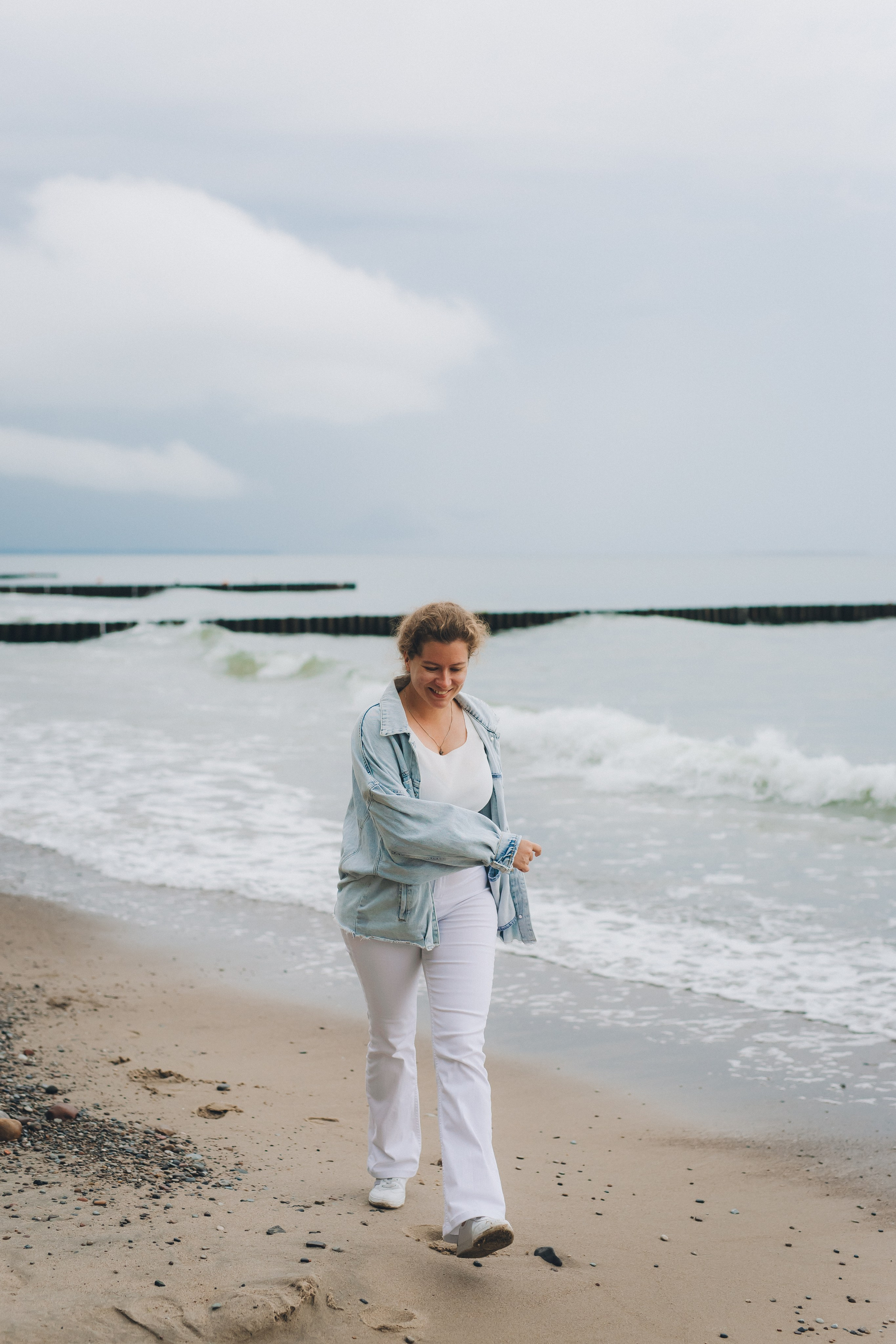 Мария и фотопрогулка в ненастную погоду. Фотограф Зеленоградск Красильникова Елена