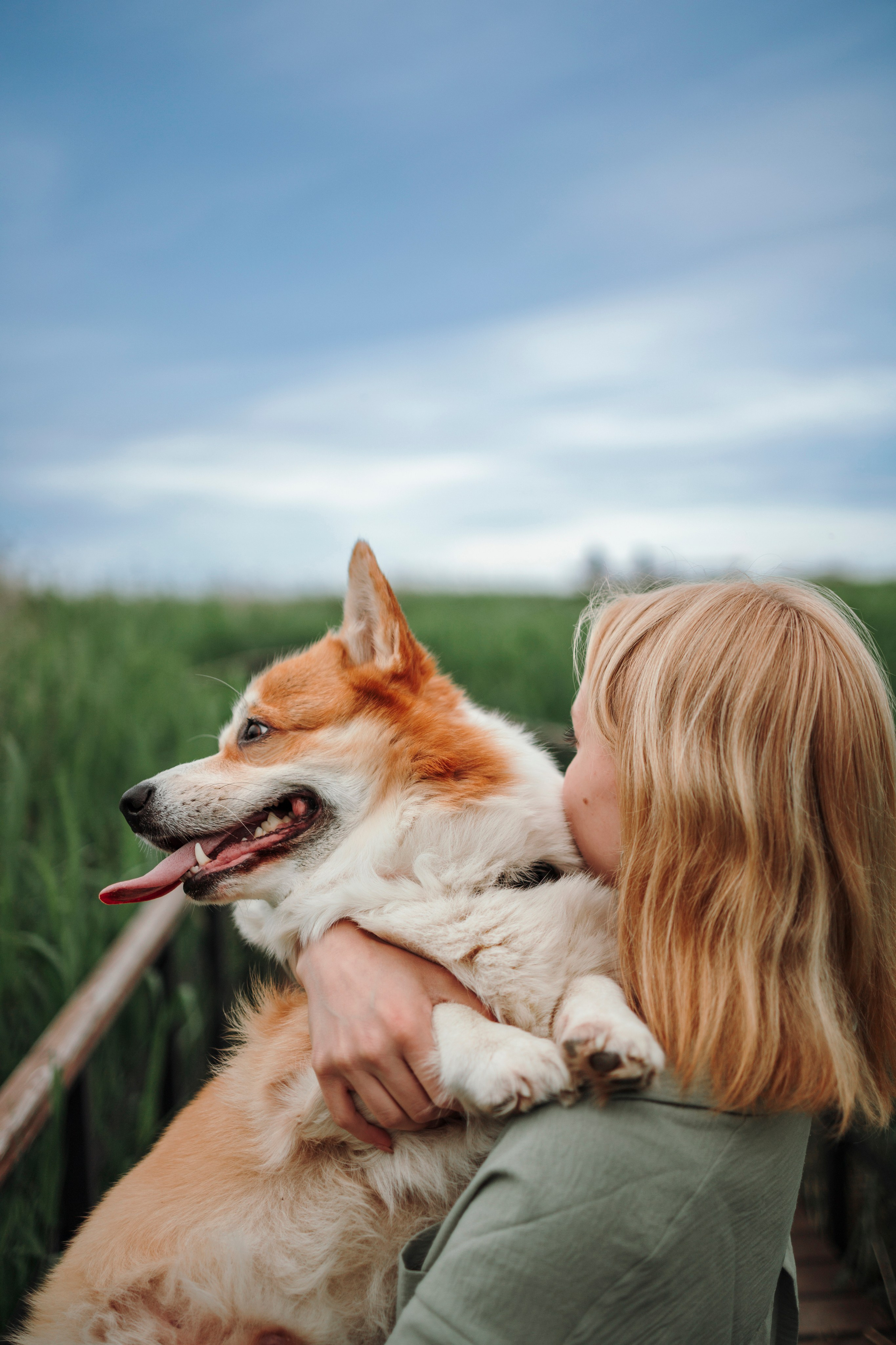 Даша и корги Рудик. Фотограф-анималист в Санкт-Петеребурге Титова Алиса