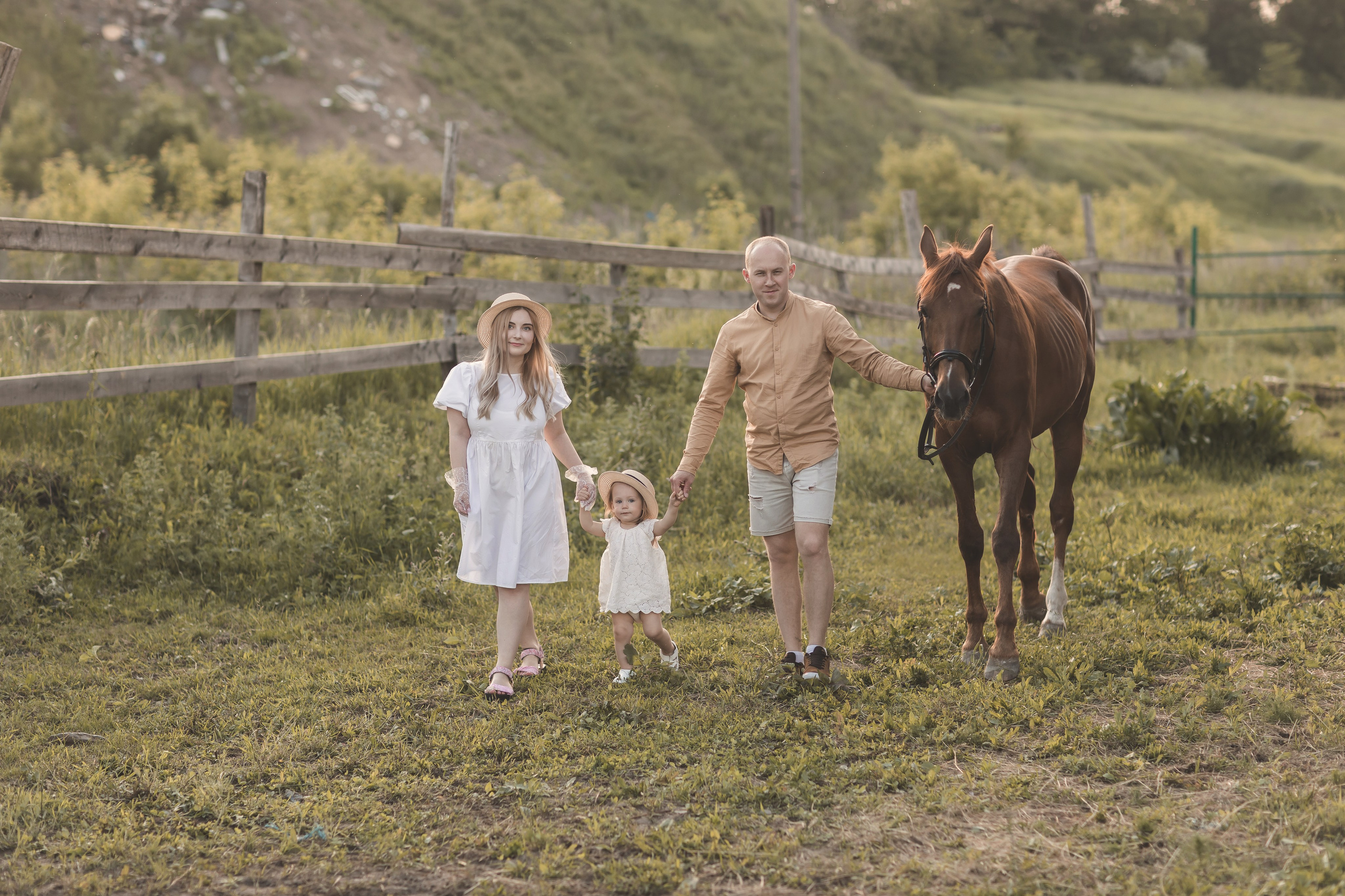 Лошадки. Семейный и детский фотограф Краснодар Валерия Власенко