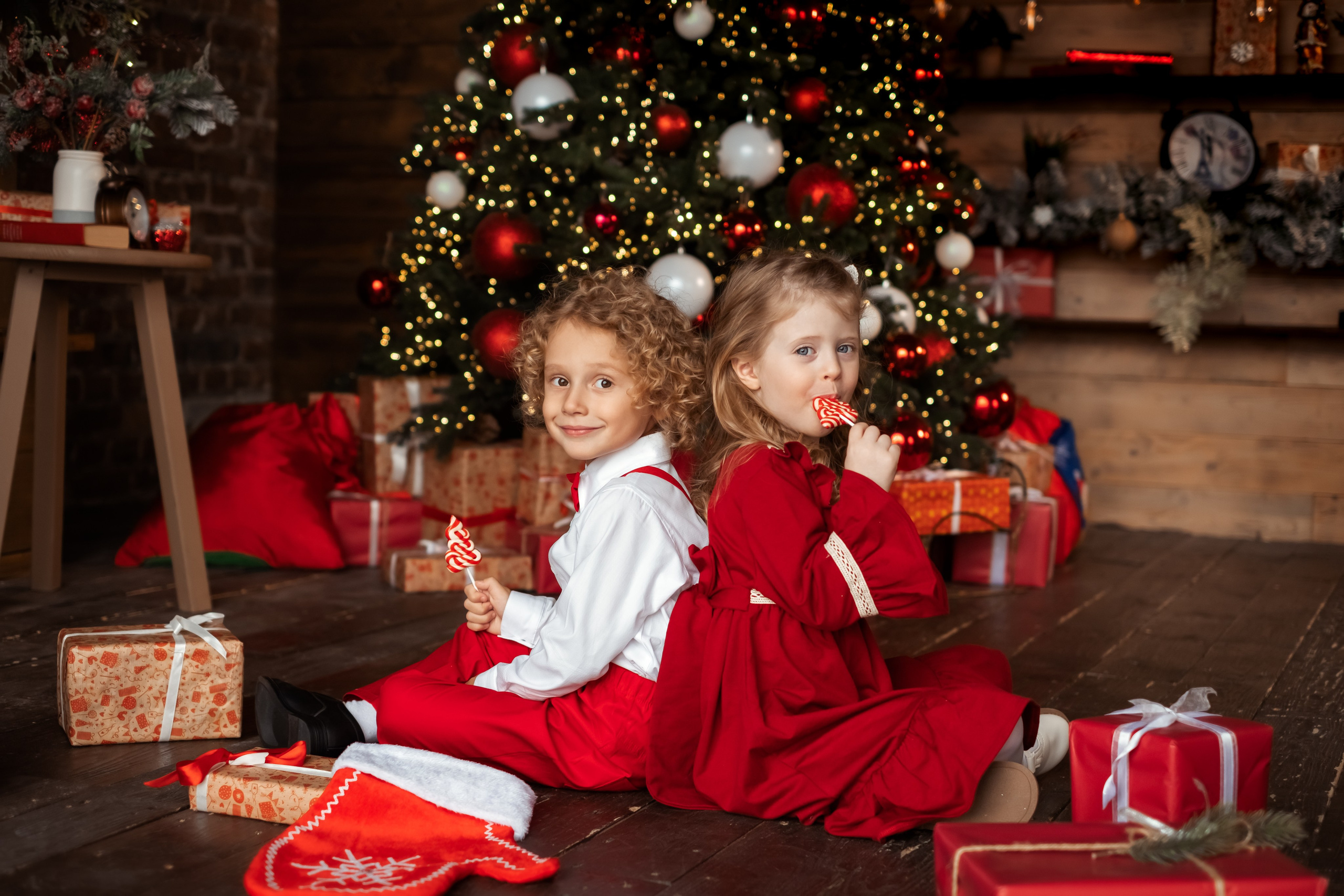 Детская новогодняя история. Семейный и детский фотограф в Мелитополе /Наталья Зацеркляная