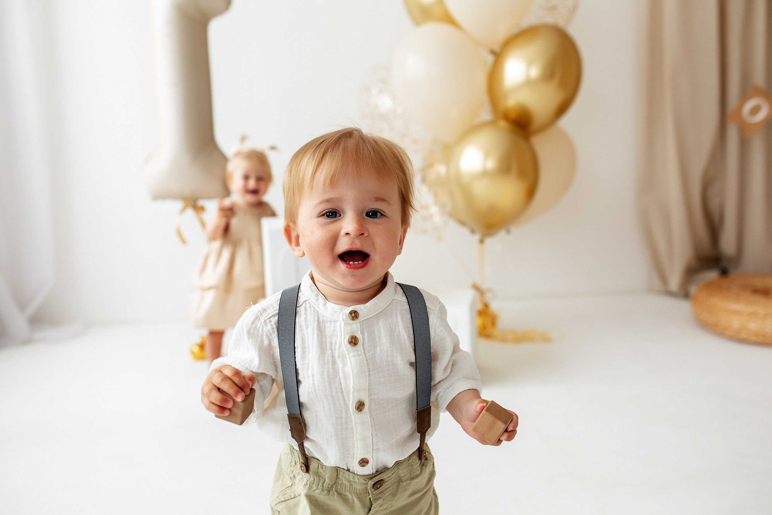 ВАРЯ и ИЛЬЯ 1 год. Фотограф новорожденных Оксана Полевская