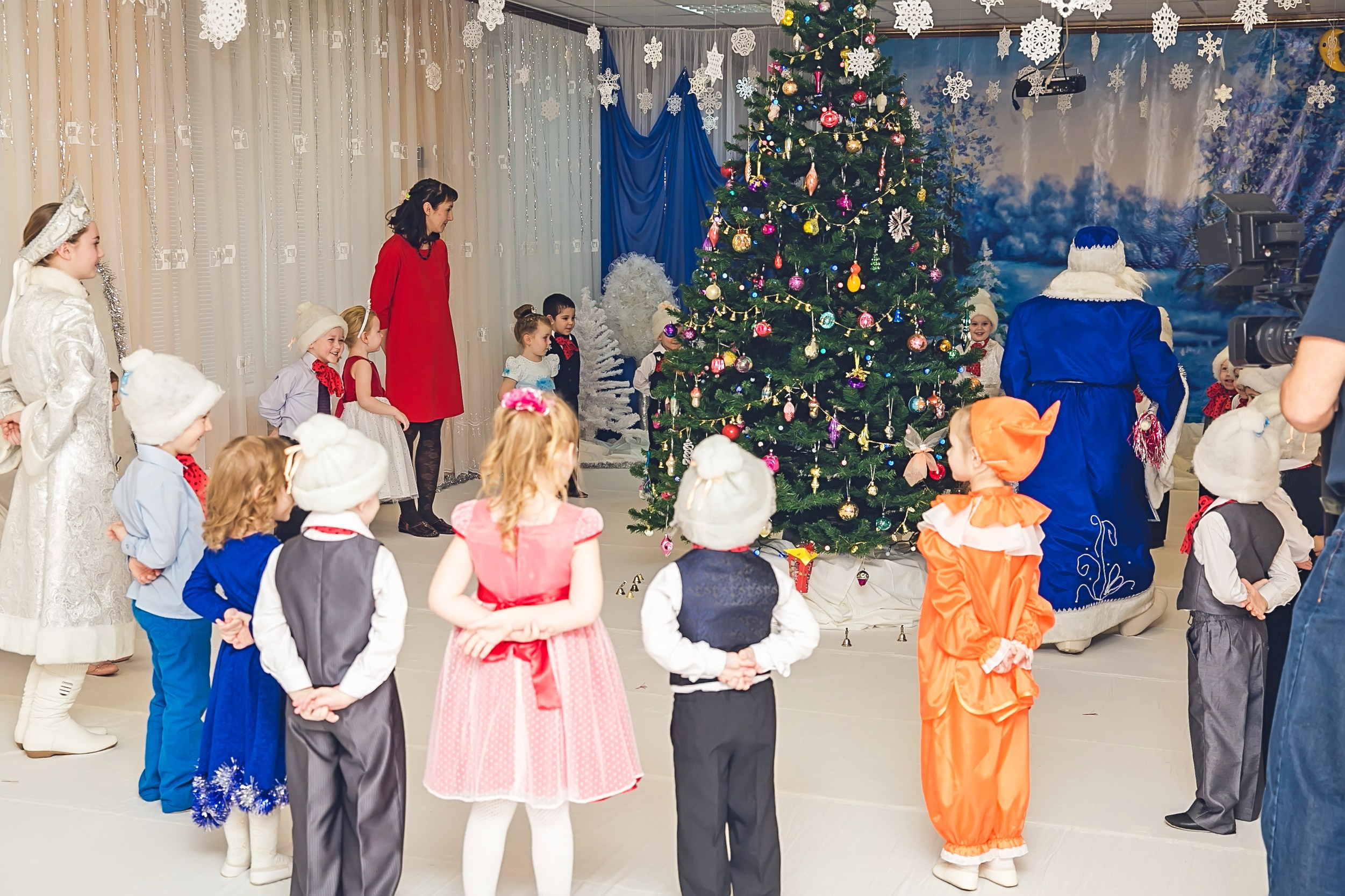 Новый год в саду. Семейный и детский фотограф в Нижнем Новгороде