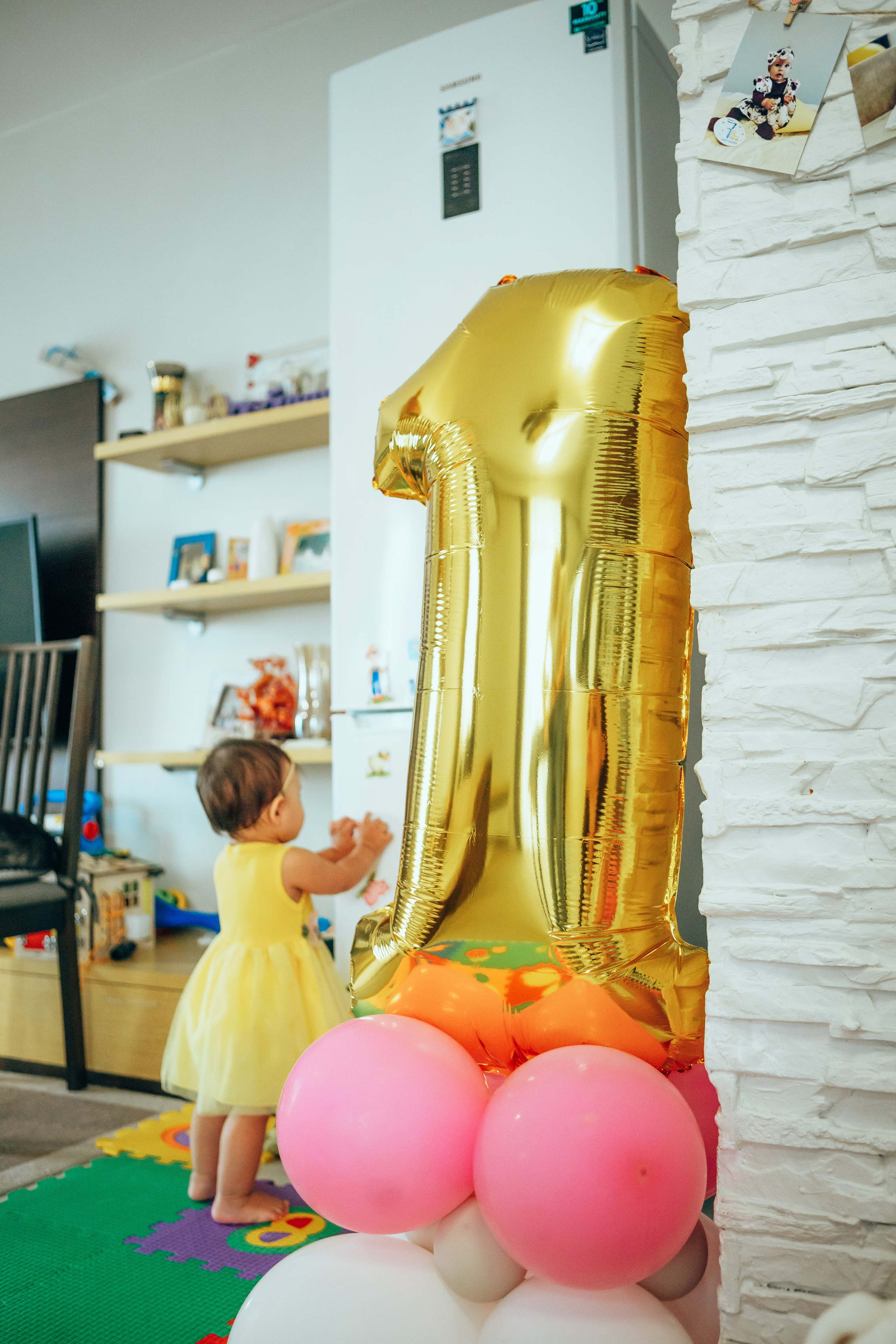 Первый День Рождения Вики. Семейный и детский фотограф в г. Новосибирске Макеева Анастасия