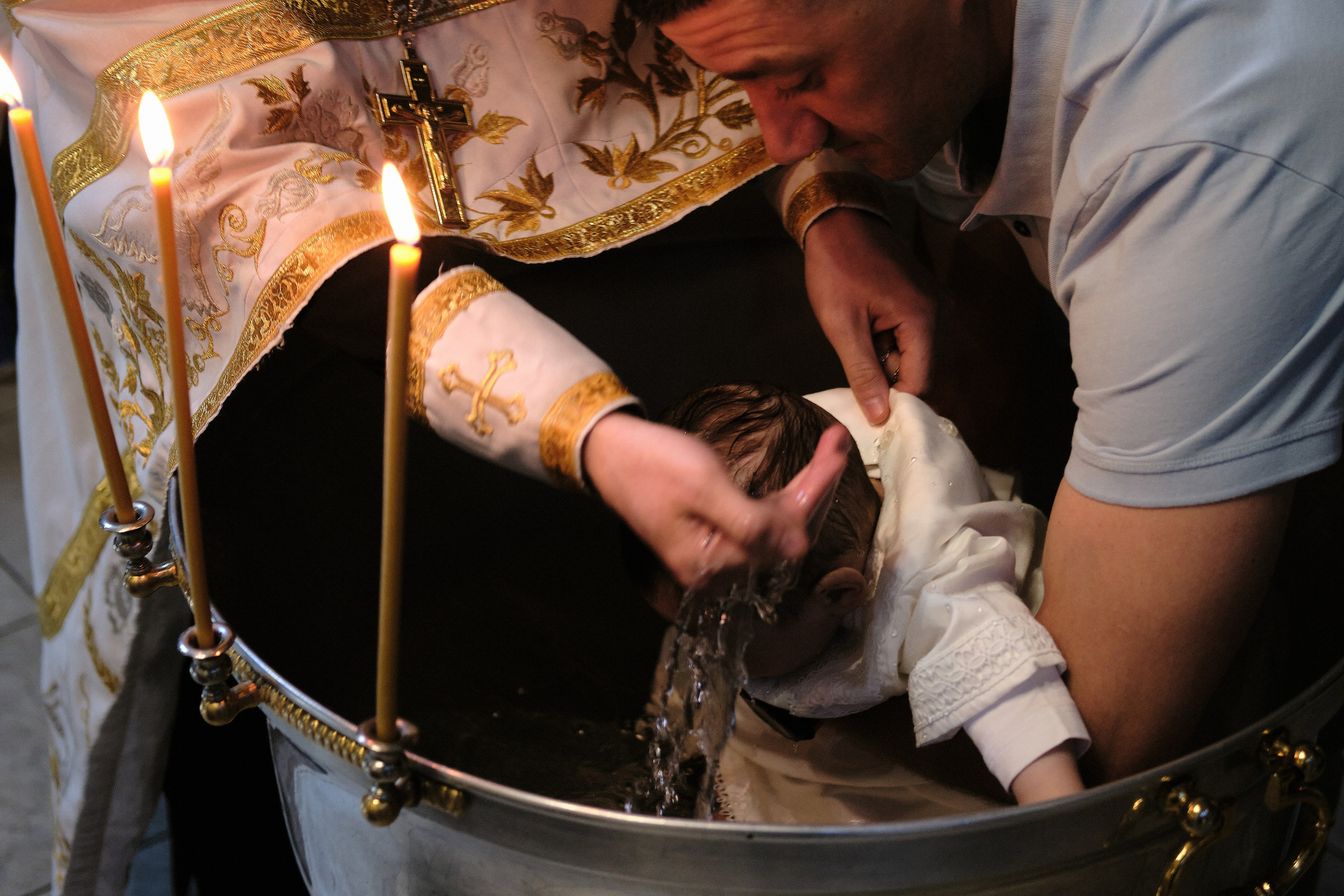 Крещение младенца. Фотограф в Анапе и Краснодаре Тина