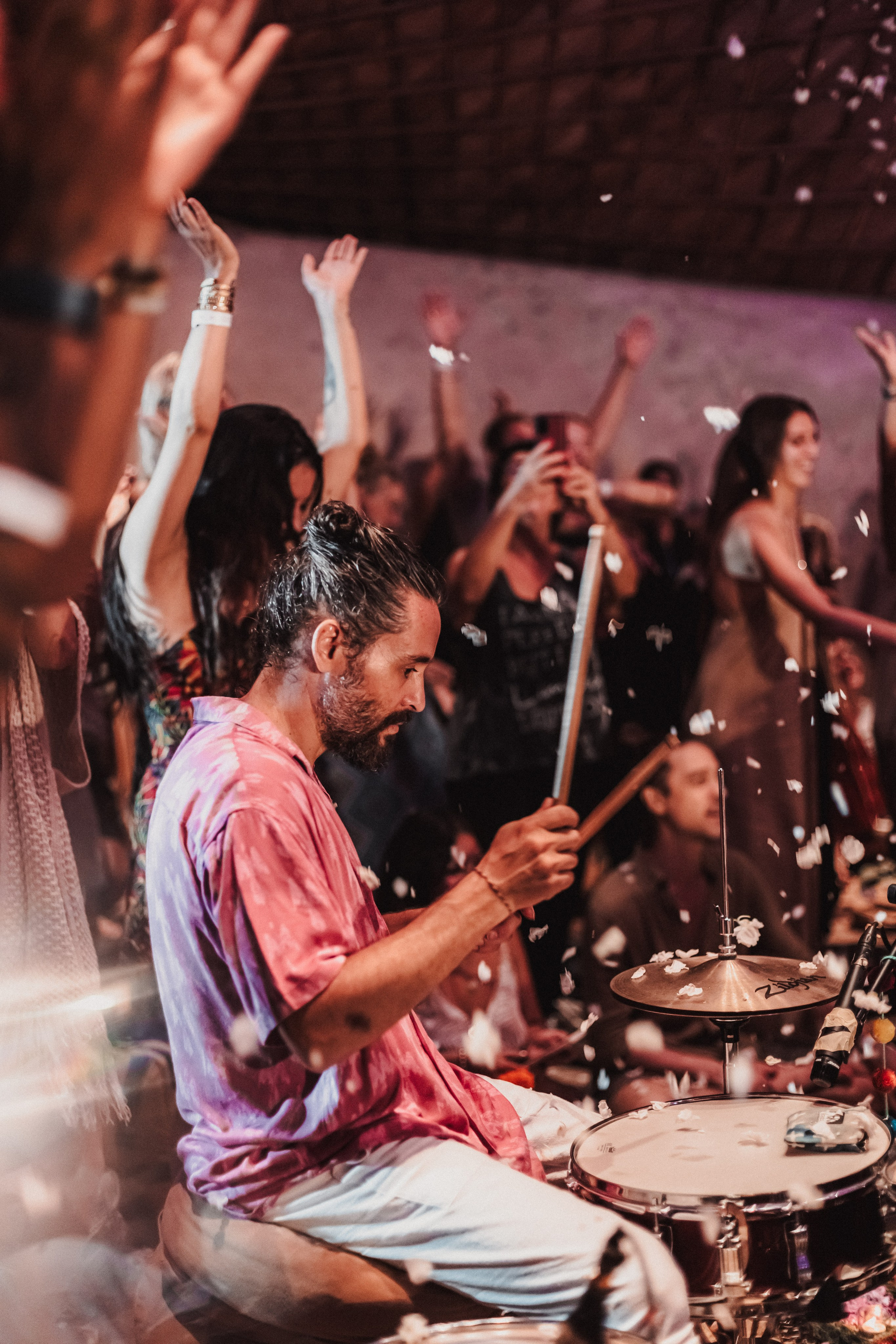 Hanuman Project kirtan at Alchemy march. Mariam Bagdasaryan